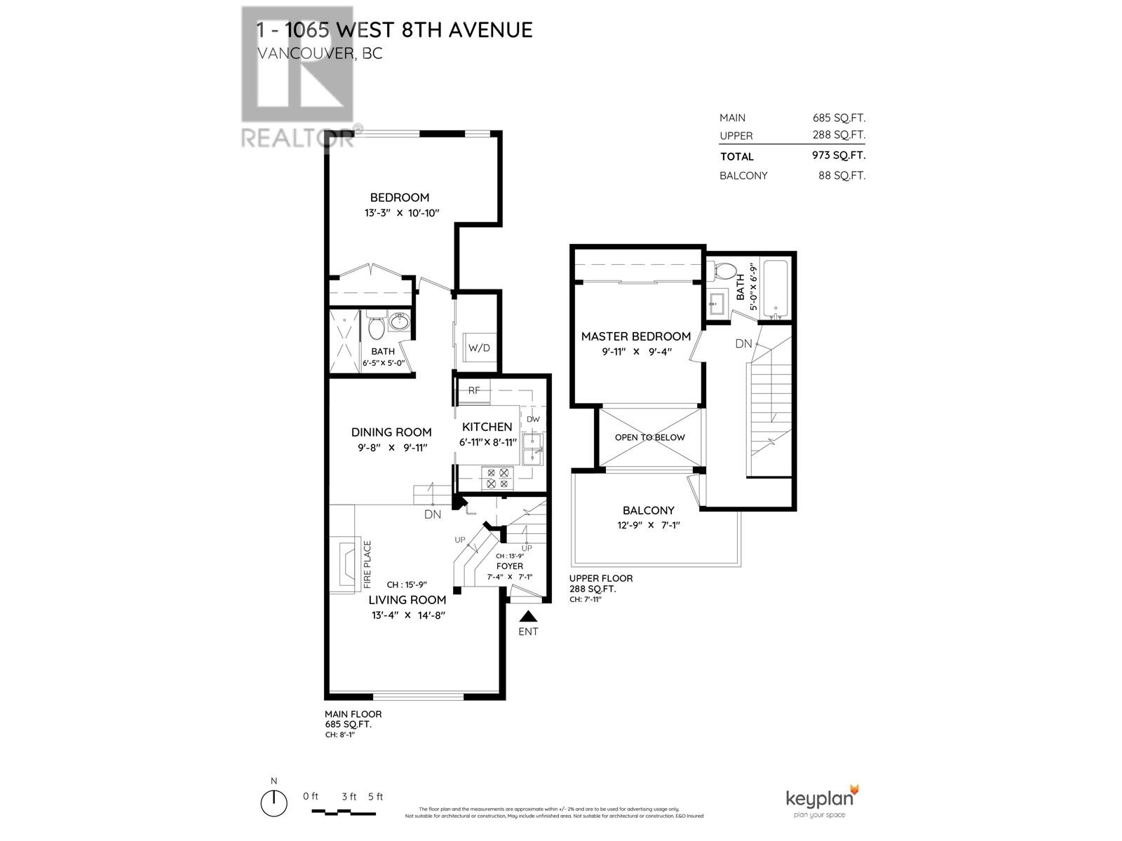 1 1065 W 8th Avenue, Vancouver, British Columbia  V6H 1C3 - Photo 25 - R2810088