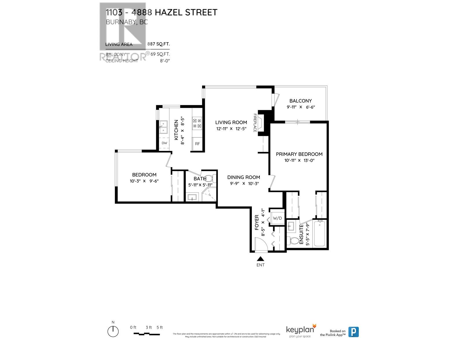 1103 4888 Hazel Street, Burnaby, British Columbia  V5H 4T4 - Photo 16 - R2809592