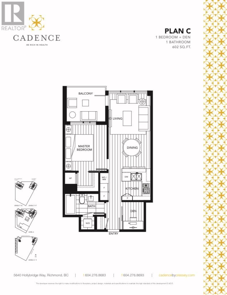 505 7488 Lansdowne Road, Richmond, British Columbia  V7E 0B9 - Photo 2 - R2810292