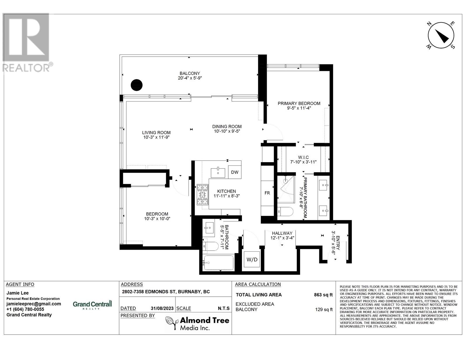 2802 7358 Edmonds Street, Burnaby, British Columbia  V3N 0H1 - Photo 32 - R2811707