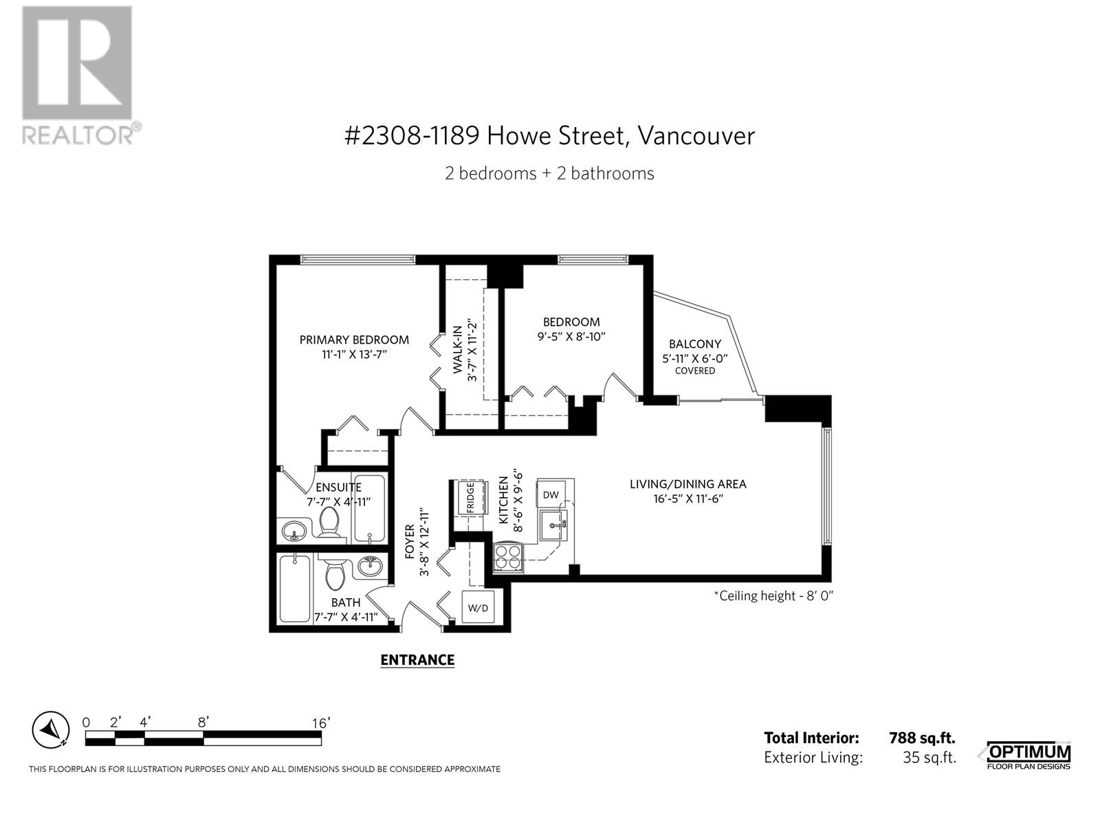 2308 1189 Howe Street, Vancouver, British Columbia  V6Z 2X4 - Photo 15 - R2812550