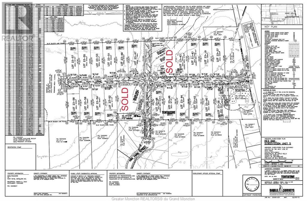 Lot 22-38 Snowfox DR, irishtown, New Brunswick