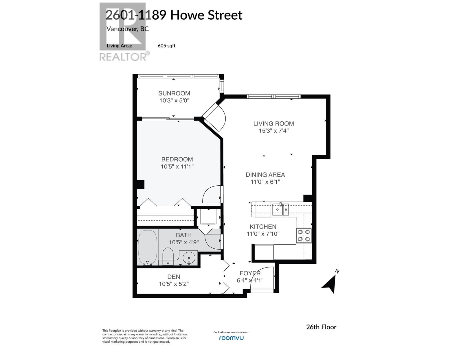 2601 1189 Howe Street, Vancouver, British Columbia  V6Z 2X4 - Photo 21 - R2813712