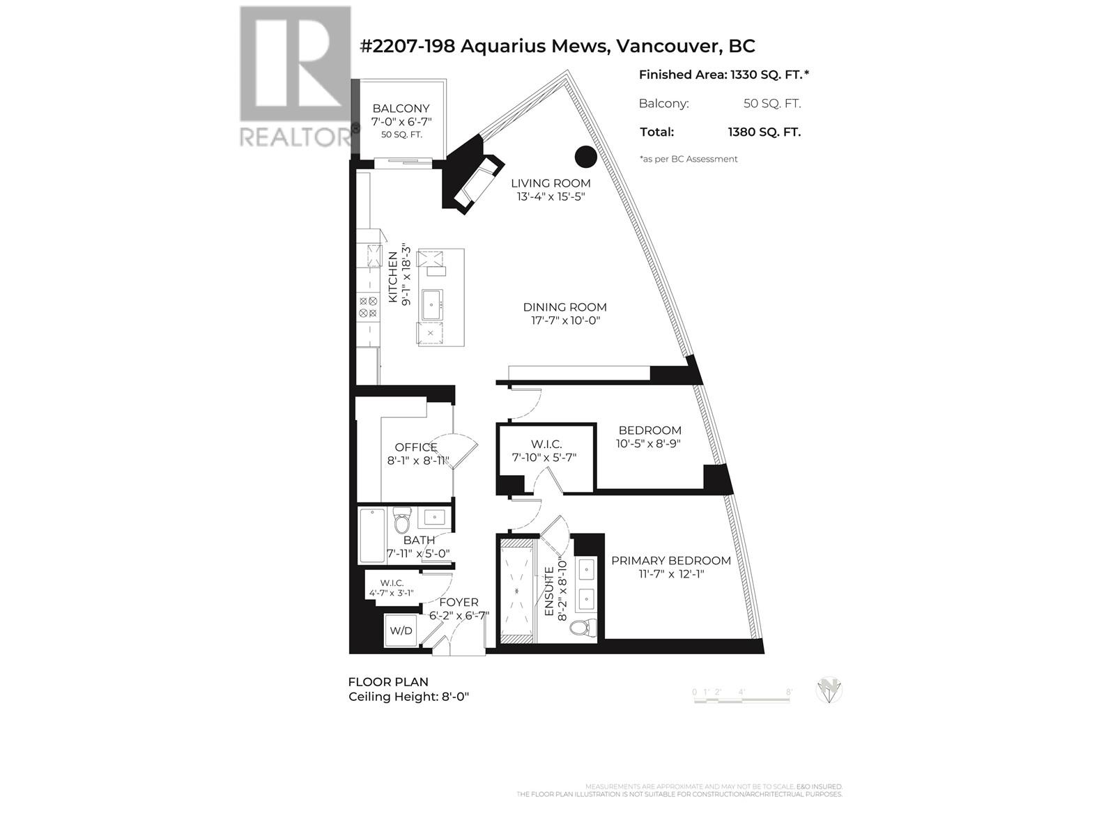 2207 198 Aquarius Mews, Vancouver, British Columbia  V6Z 2Y4 - Photo 34 - R2813799