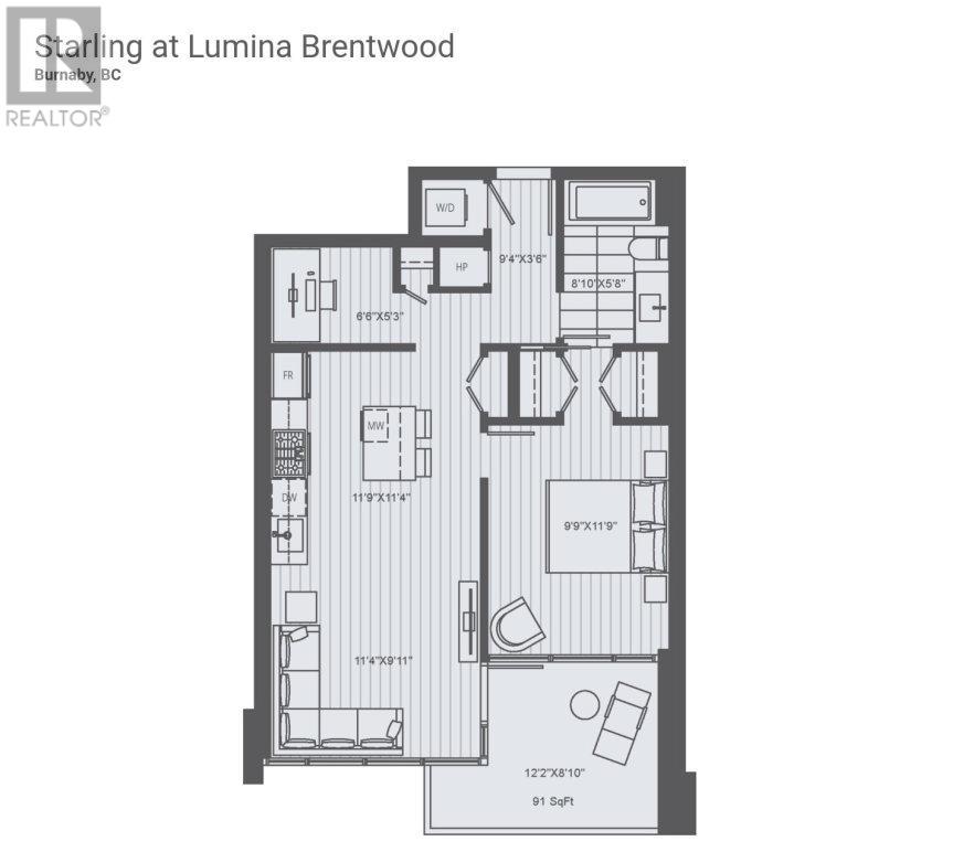 1509 2351 Beta Avenue, Burnaby, British Columbia  V5C 0M2 - Photo 4 - R2814288