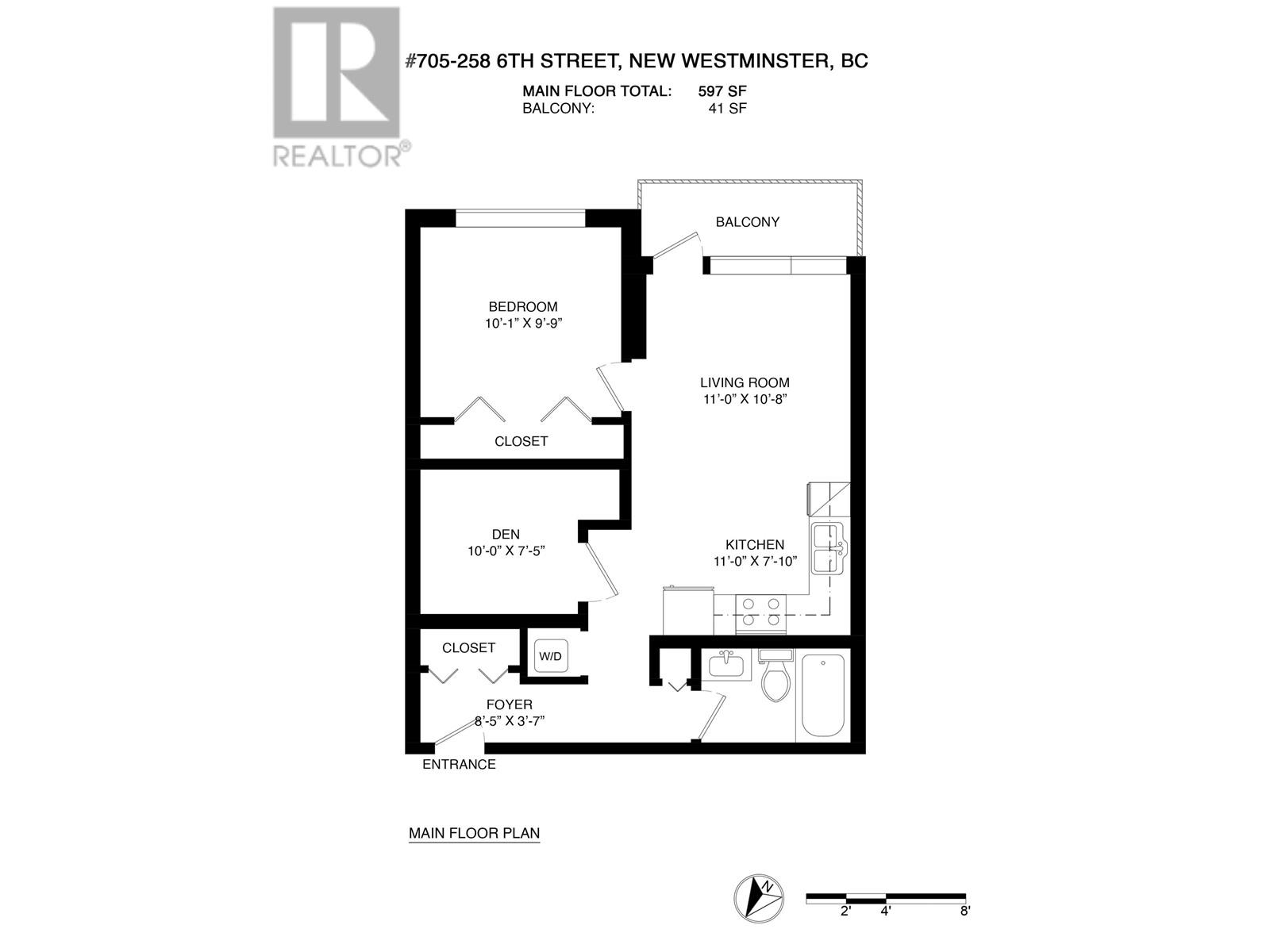 705 258 Sixth Street, New Westminster, British Columbia  V3L 0G6 - Photo 25 - R2811979