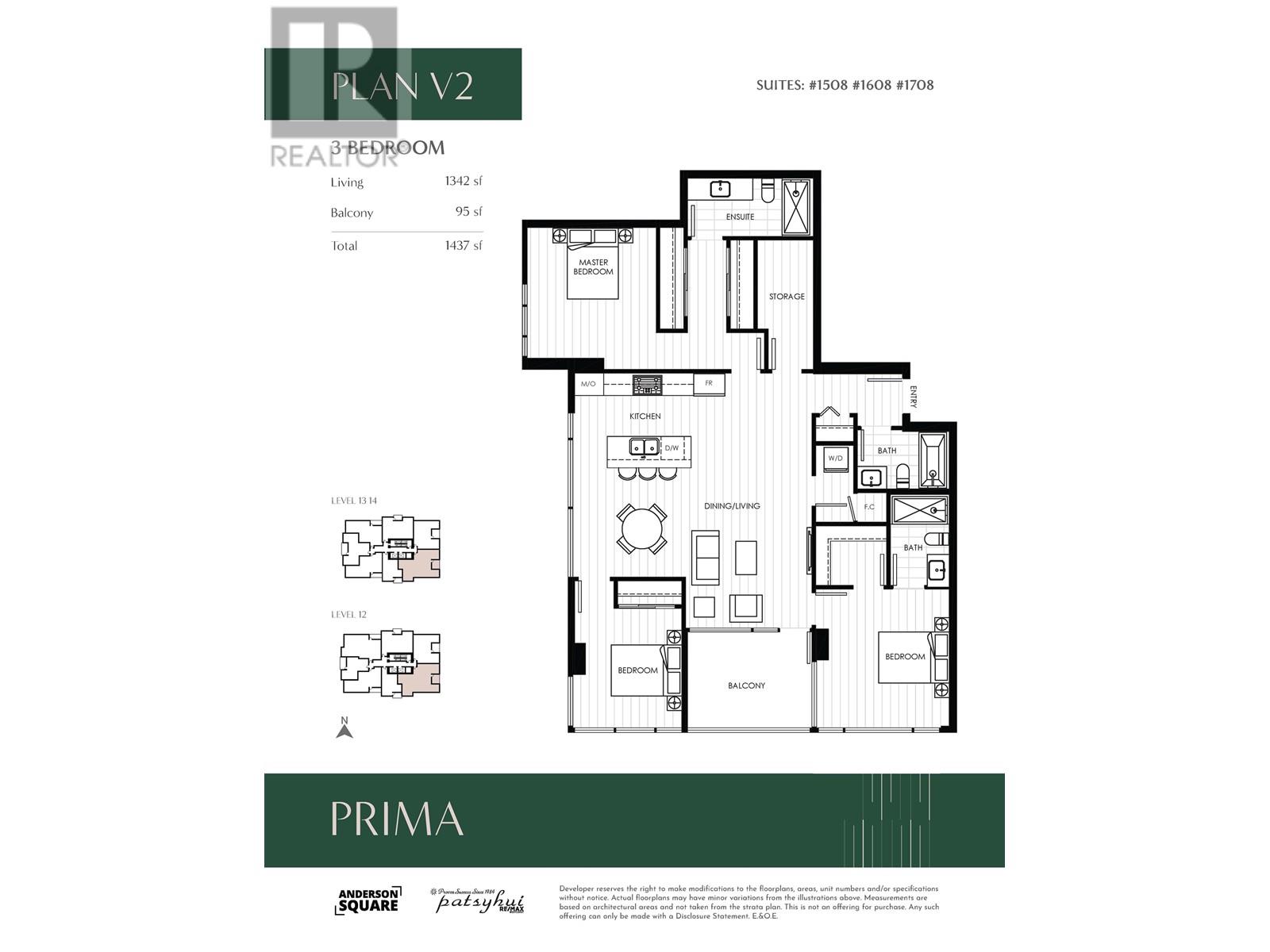 1508 6833 Buswell Street, Richmond, British Columbia  V6Y 0L3 - Photo 2 - R2750909