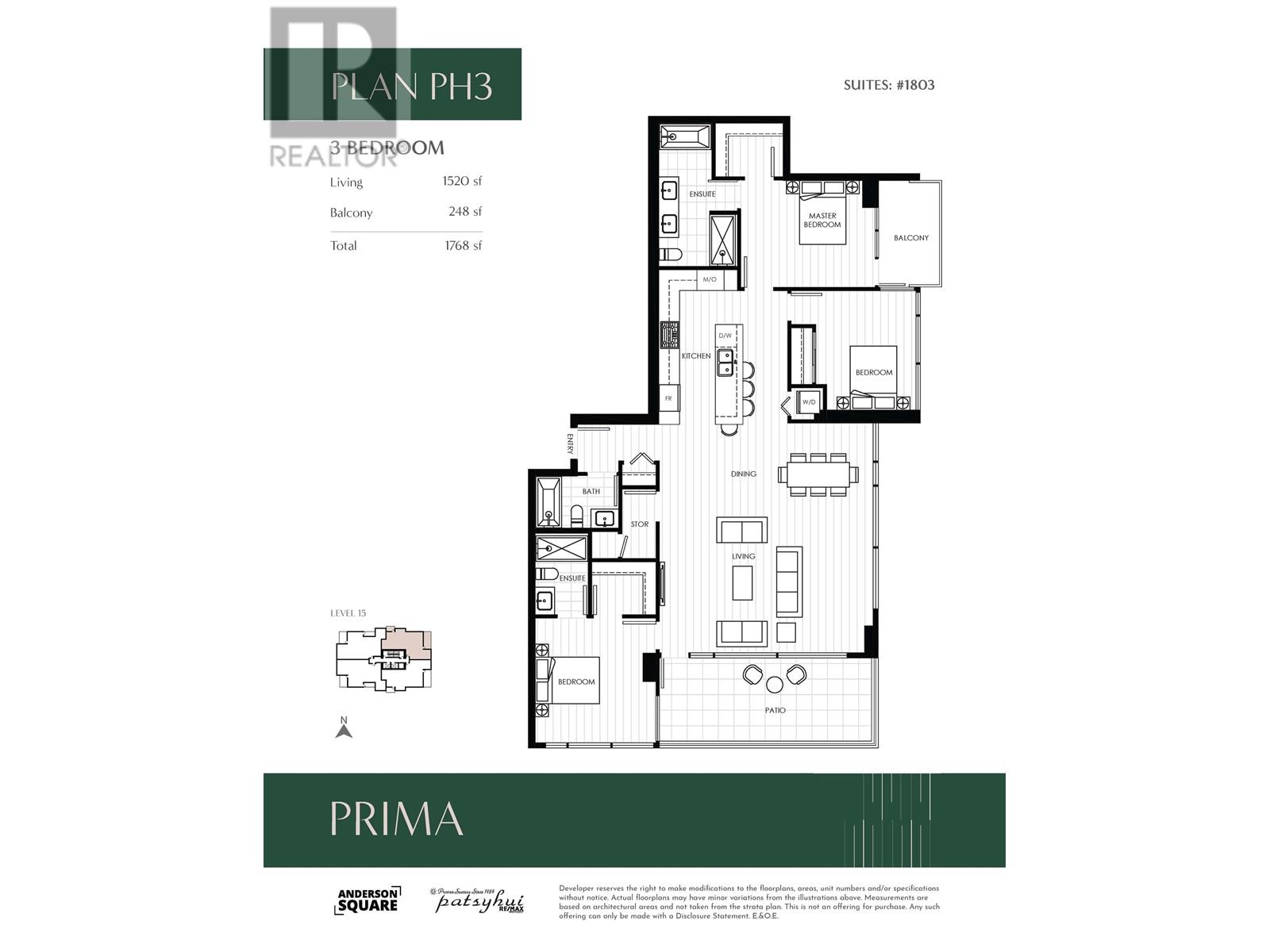 1803 6833 Buswell Street, Richmond, British Columbia  V6Y 0L3 - Photo 2 - R2750924