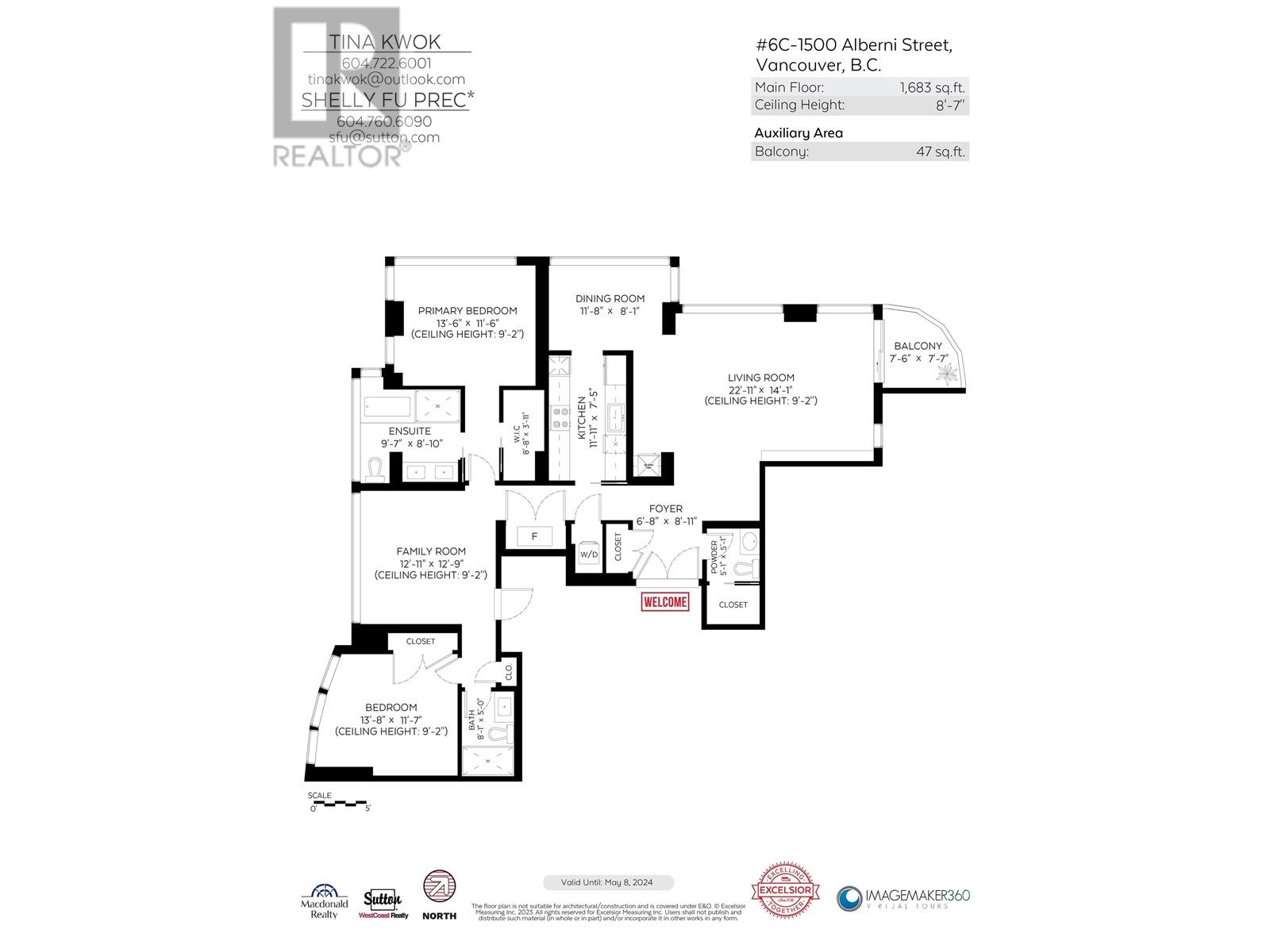 6c 1500 Alberni Street, Vancouver, British Columbia  V6G 3C9 - Photo 21 - R2815078