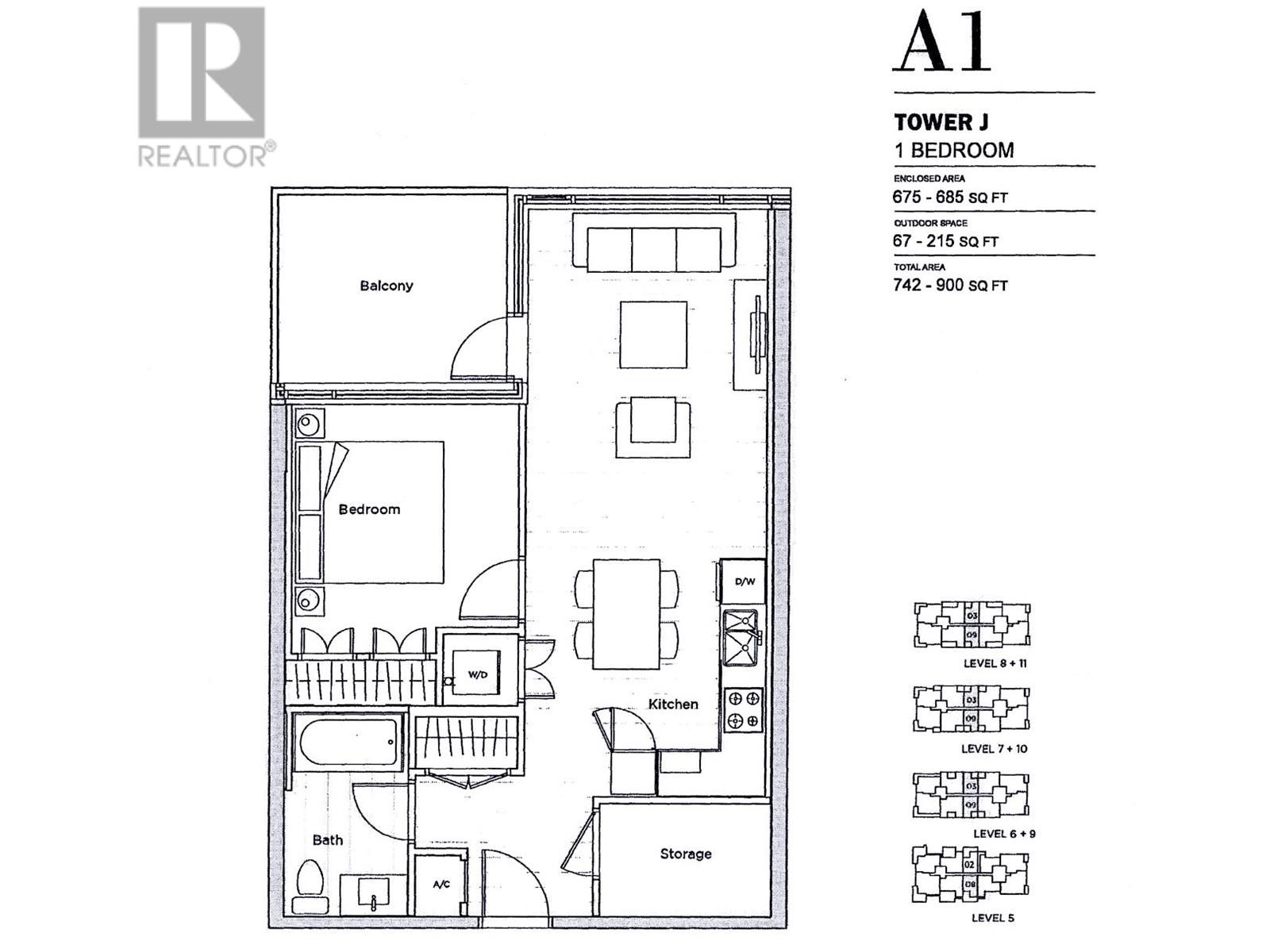 606 8160 Mcmyn Way, Richmond, British Columbia  V6X 0V2 - Photo 13 - R2813973