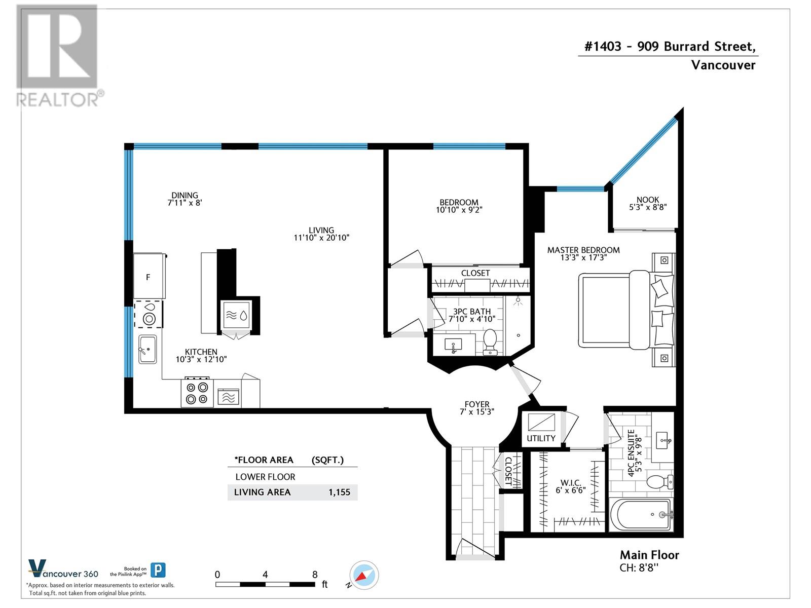 1403 909 Burrard Street, Vancouver, British Columbia  V6Z 2N2 - Photo 26 - R2815611