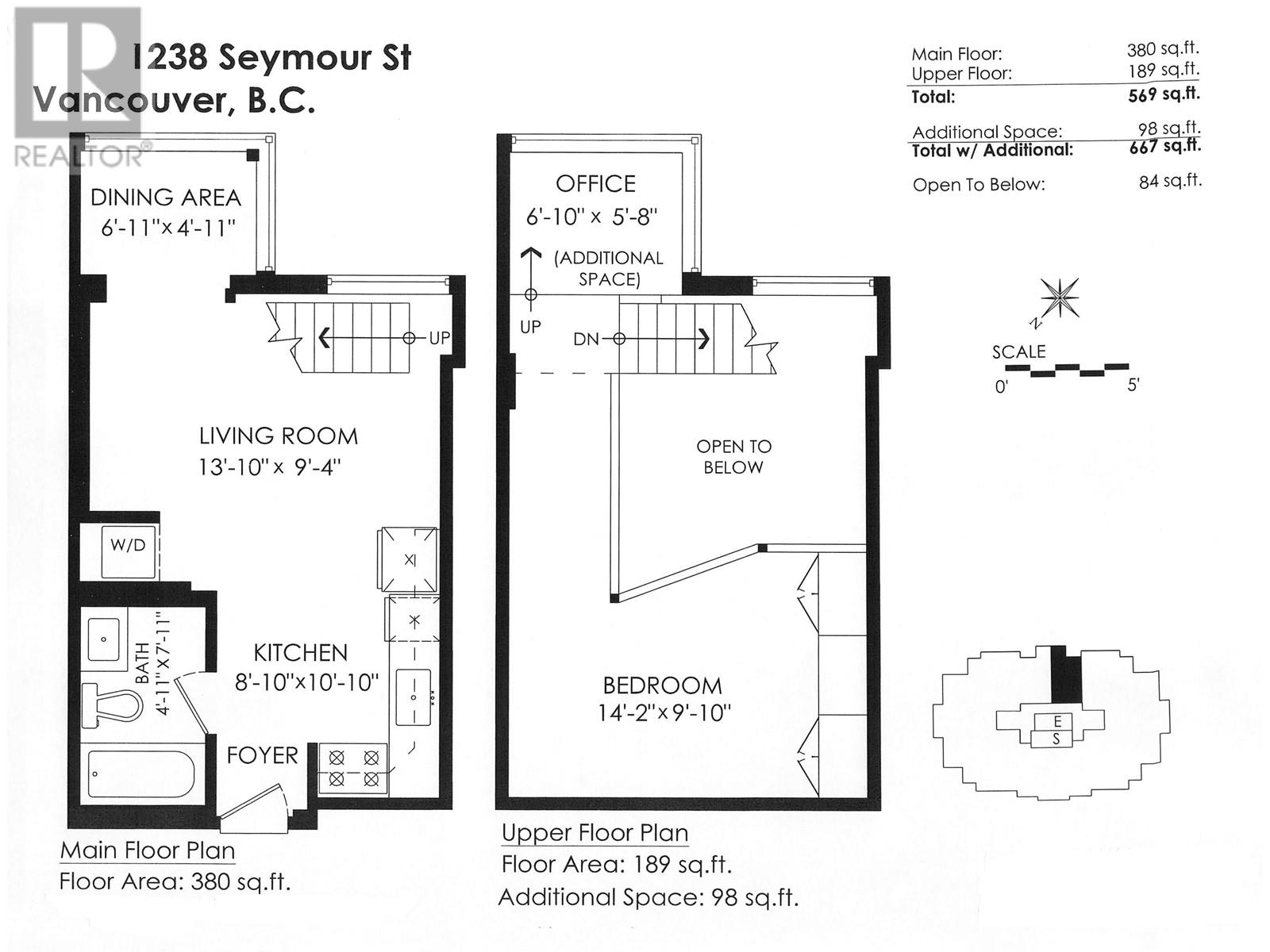 1010 1238 Seymour Street, Vancouver, British Columbia  V6B 6J3 - Photo 2 - R2808520