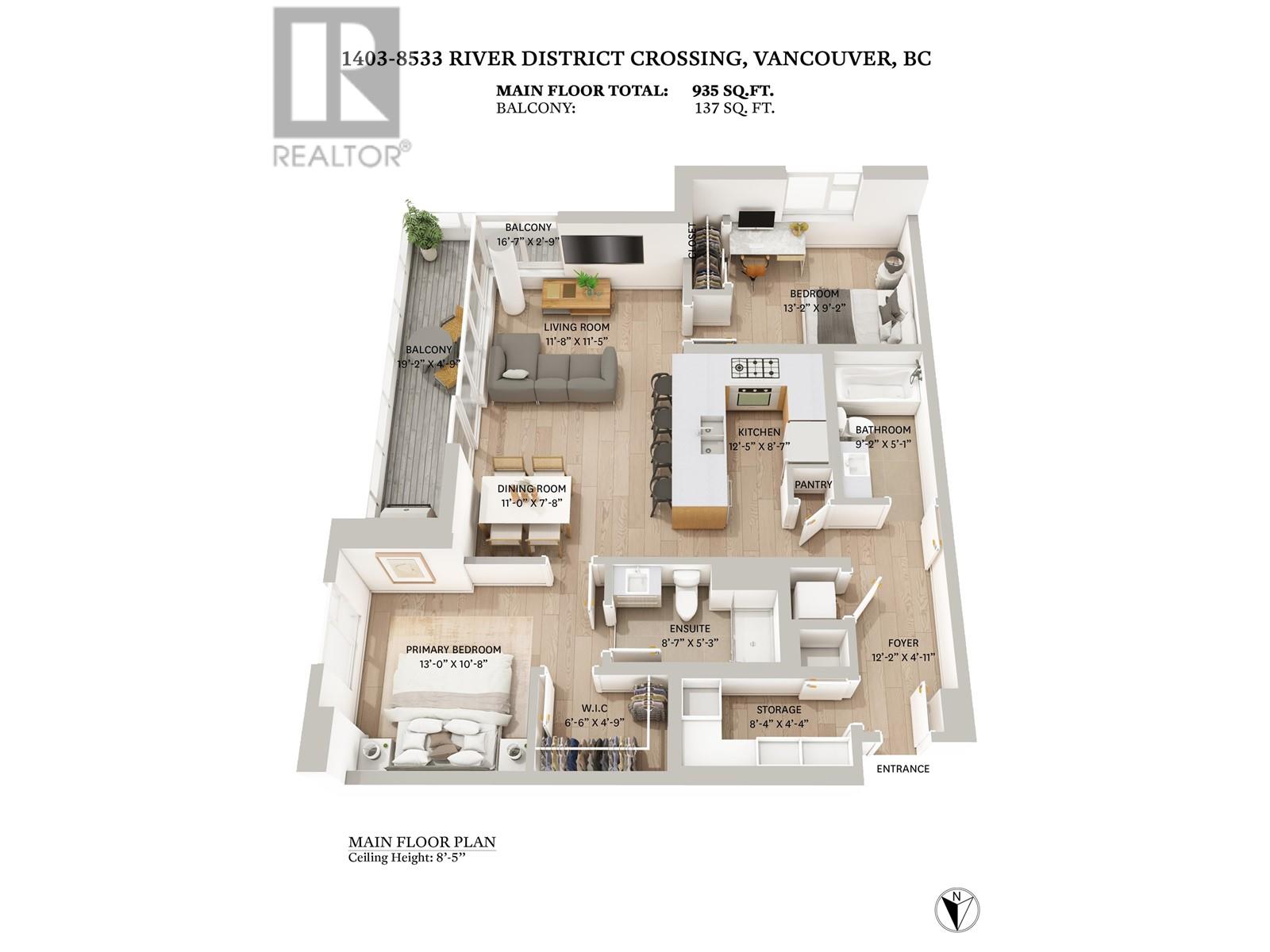 1403 8533 River District Crossing, Vancouver, British Columbia  V5S 0H2 - Photo 39 - R2814401