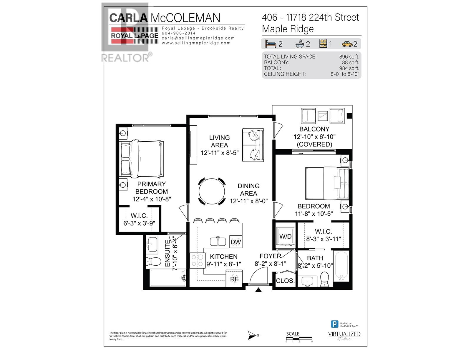 406 11718 224 Street, Maple Ridge, British Columbia  V2X 6A2 - Photo 2 - R2815806