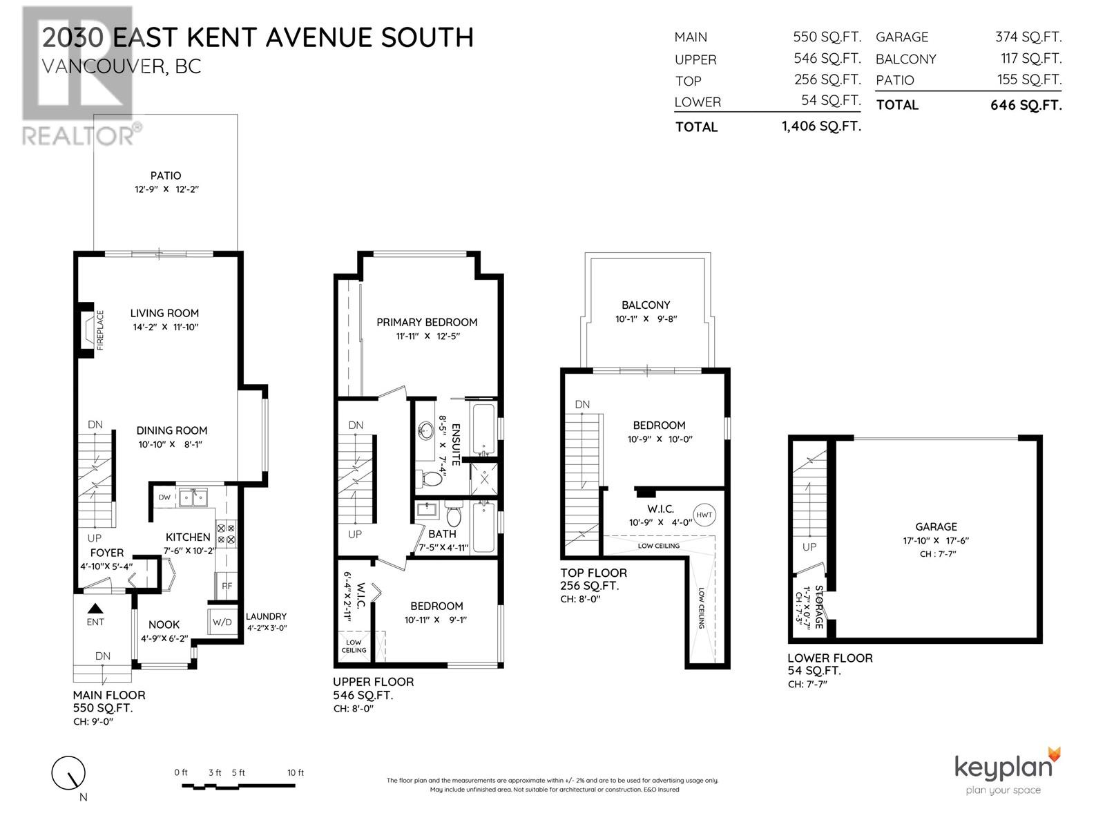 Th1 2030 E Kent Avenue South, Vancouver, British Columbia  V5P 4X2 - Photo 11 - R2816072