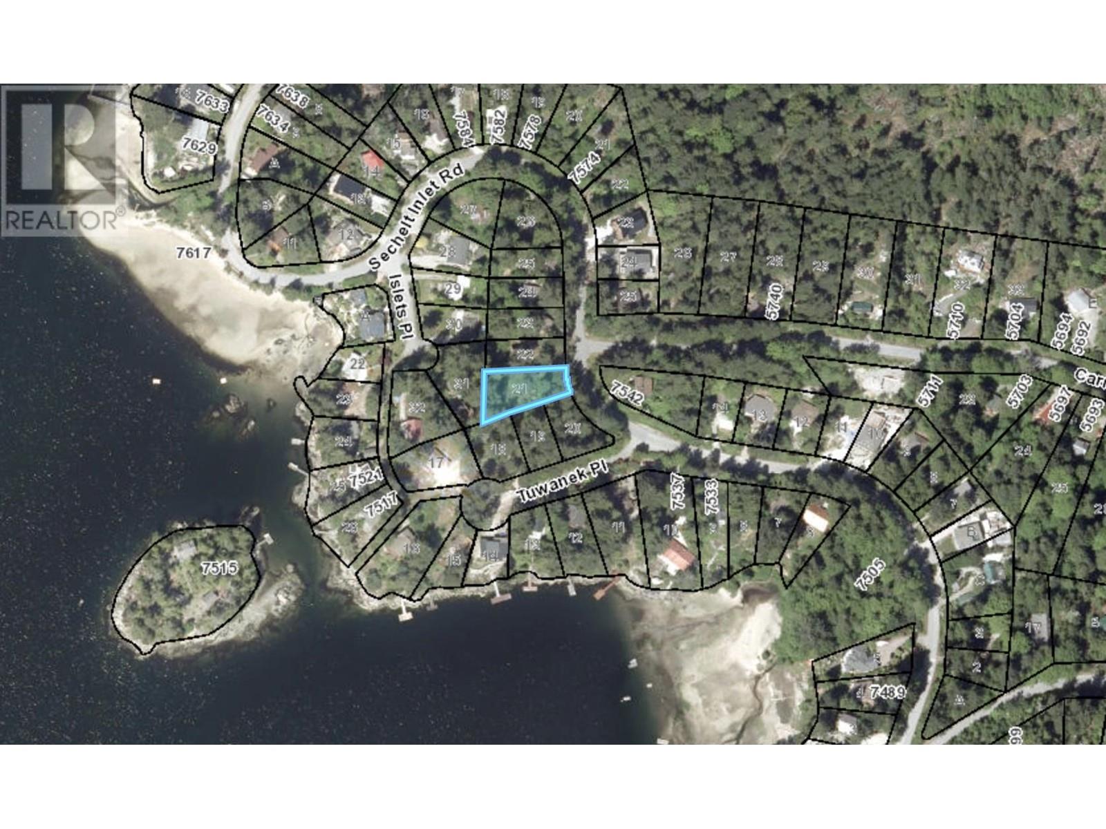 Lot 21 SECHELT INLET ROAD, sechelt, British Columbia