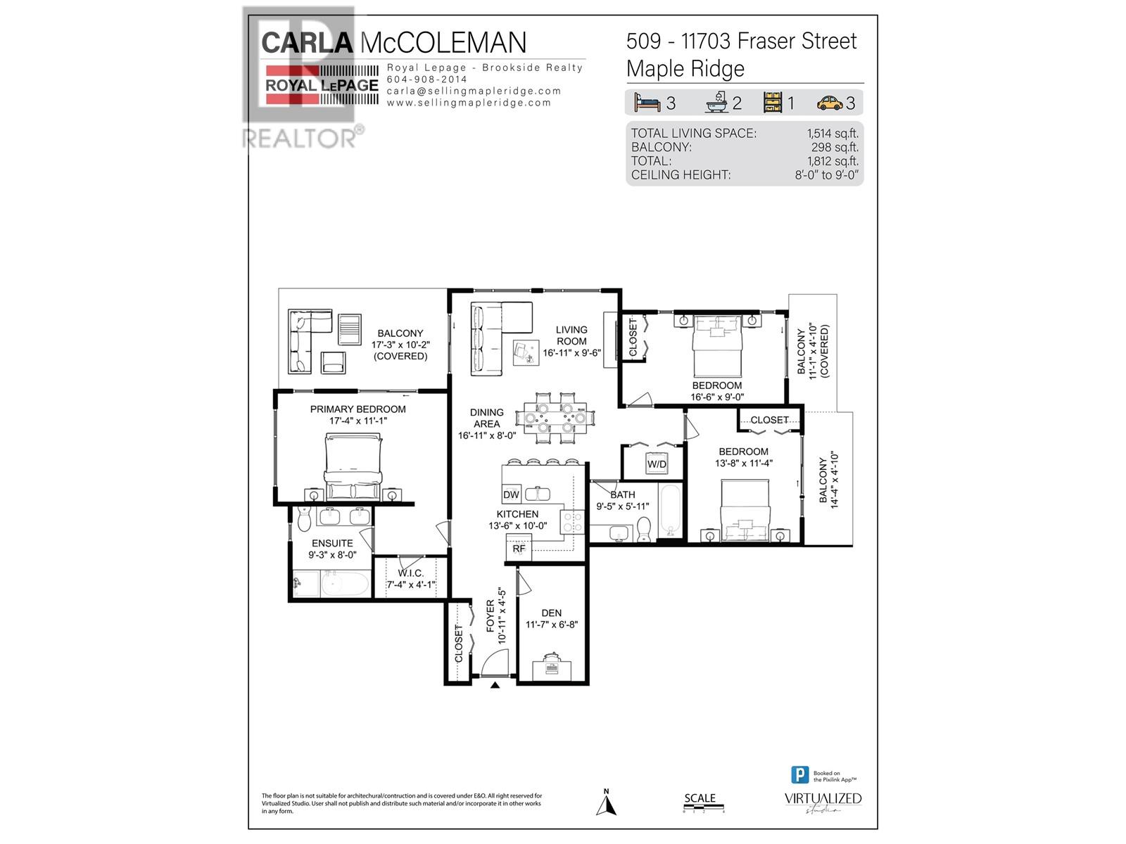 509 11703 Fraser Street, Maple Ridge, British Columbia  V2X 9A7 - Photo 2 - R2815883