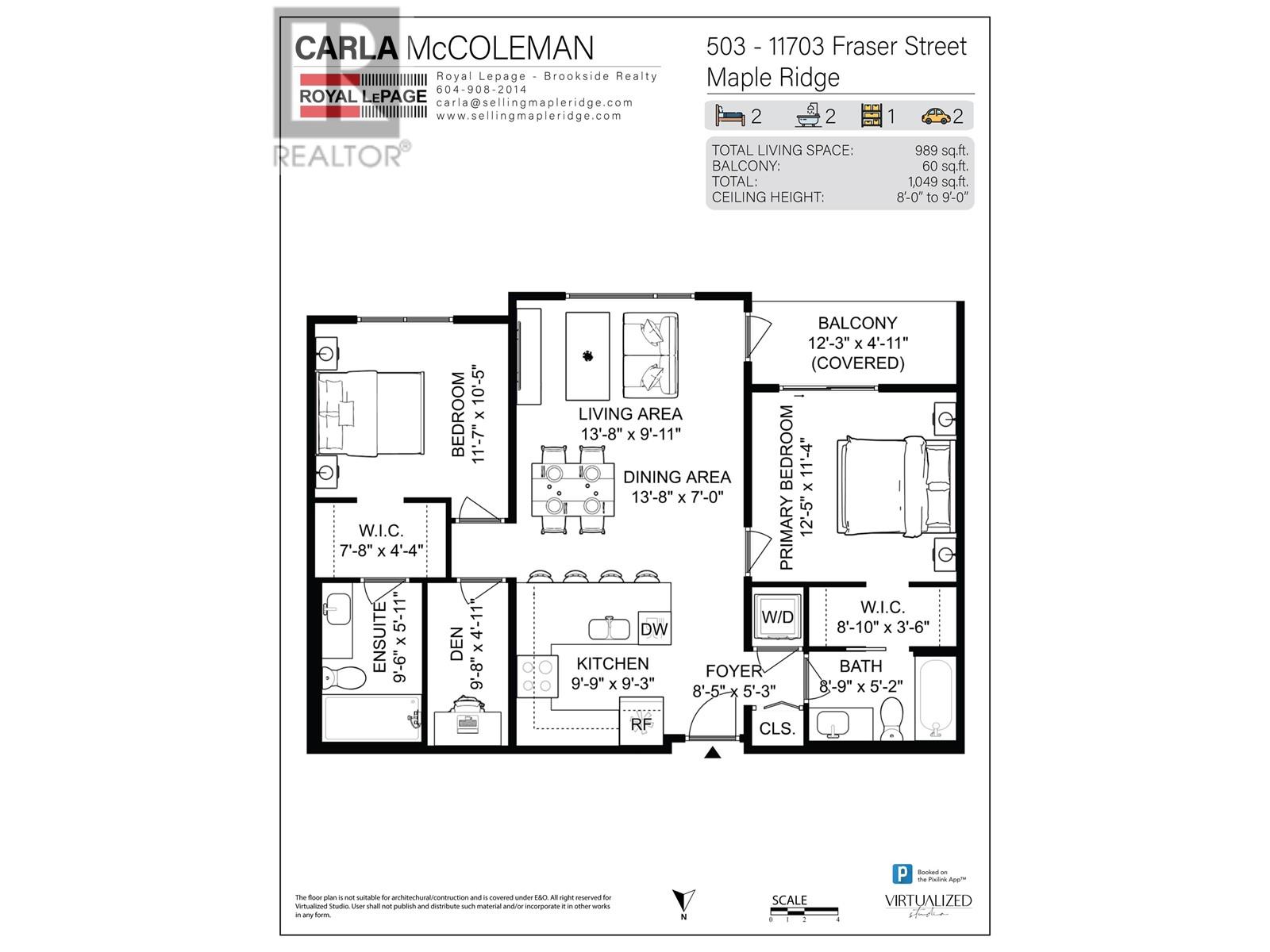 503 11703 Fraser Street, Maple Ridge, British Columbia  V2X 9A7 - Photo 2 - R2815830