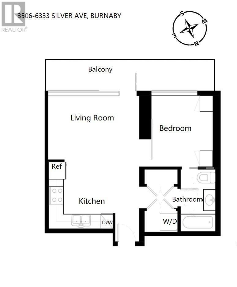 3506 6333 Silver Avenue, Burnaby, British Columbia  V5H 0C3 - Photo 3 - R2805087