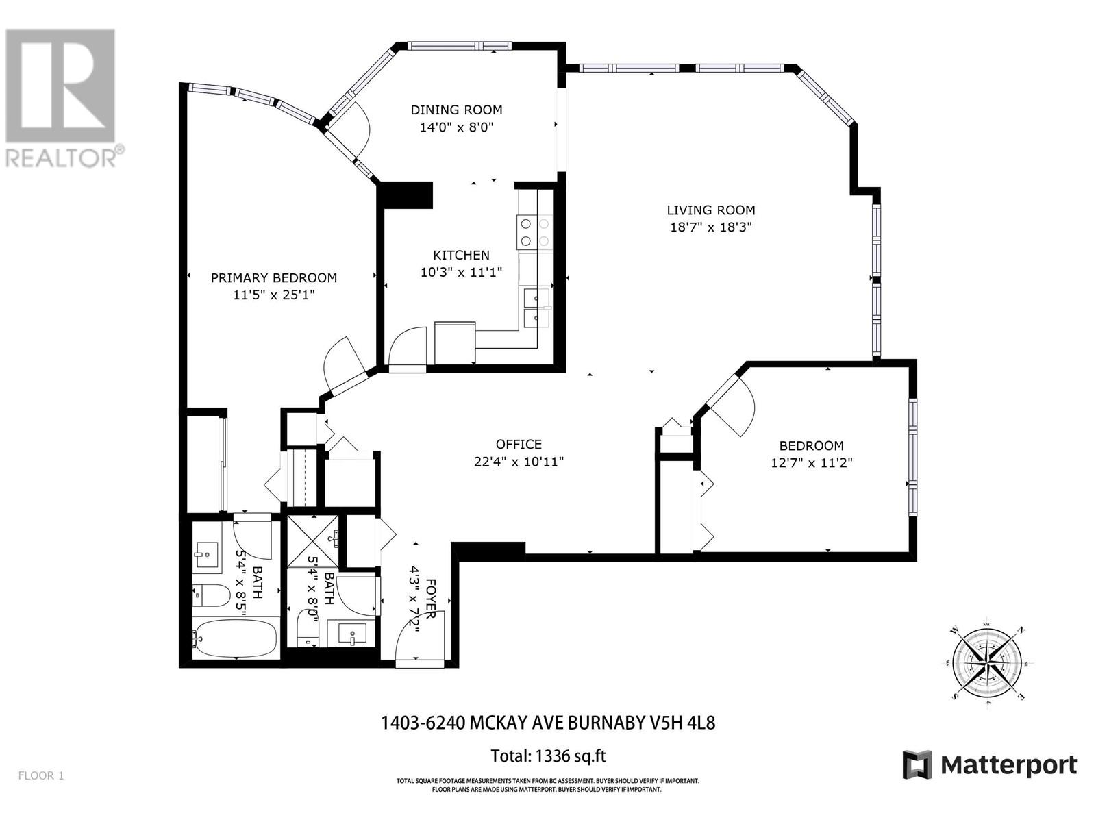 1403 6240 Mckay Avenue, Burnaby, British Columbia  V5H 4L8 - Photo 15 - R2815584
