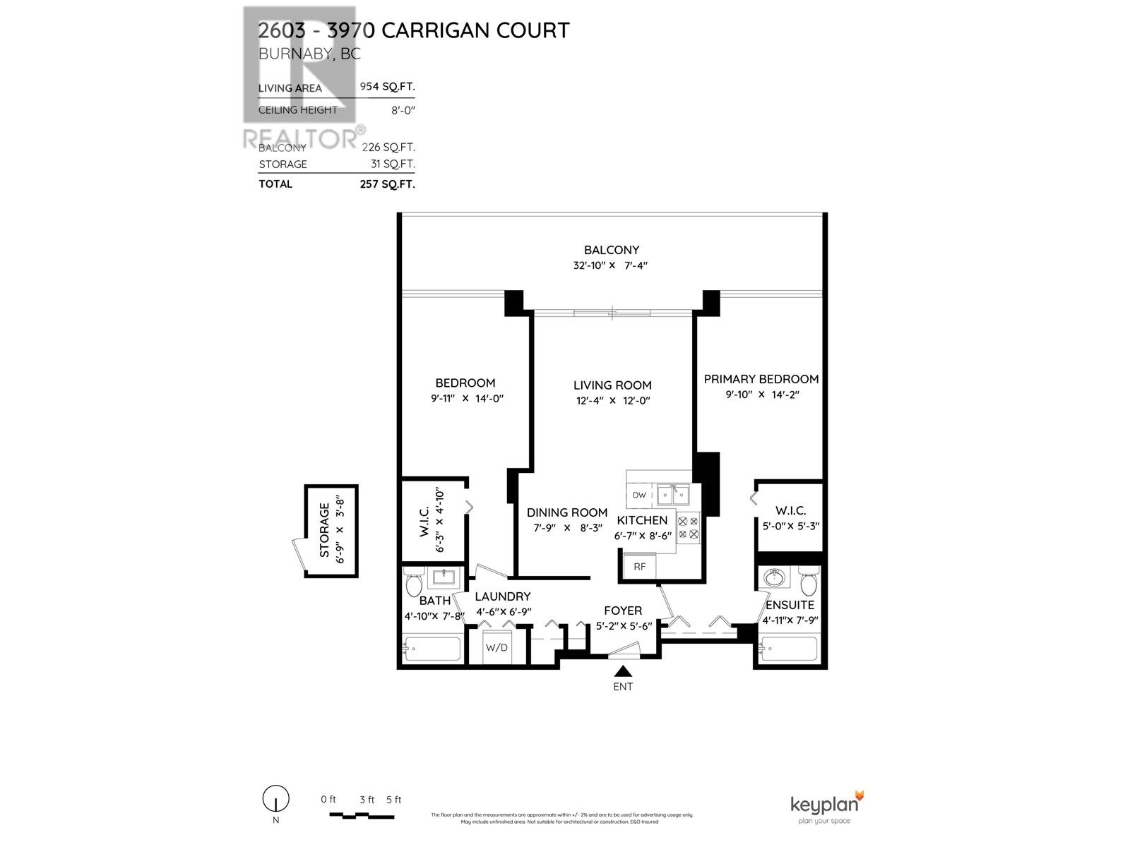 2603 3970 Carrigan Court, Burnaby, British Columbia  V3N 4S5 - Photo 6 - R2817038