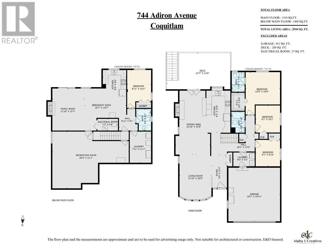 744 Adiron Avenue, Coquitlam, British Columbia  V3J 4K2 - Photo 31 - R2817832