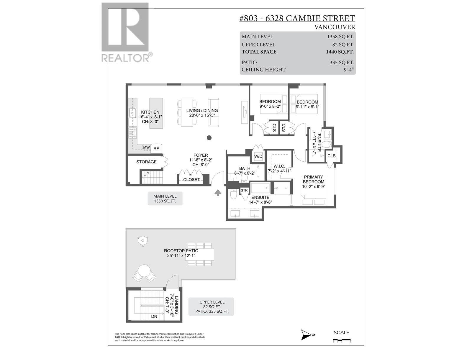 803 6328 Cambie Street, Vancouver, British Columbia  V5Z 0K2 - Photo 22 - R2818053