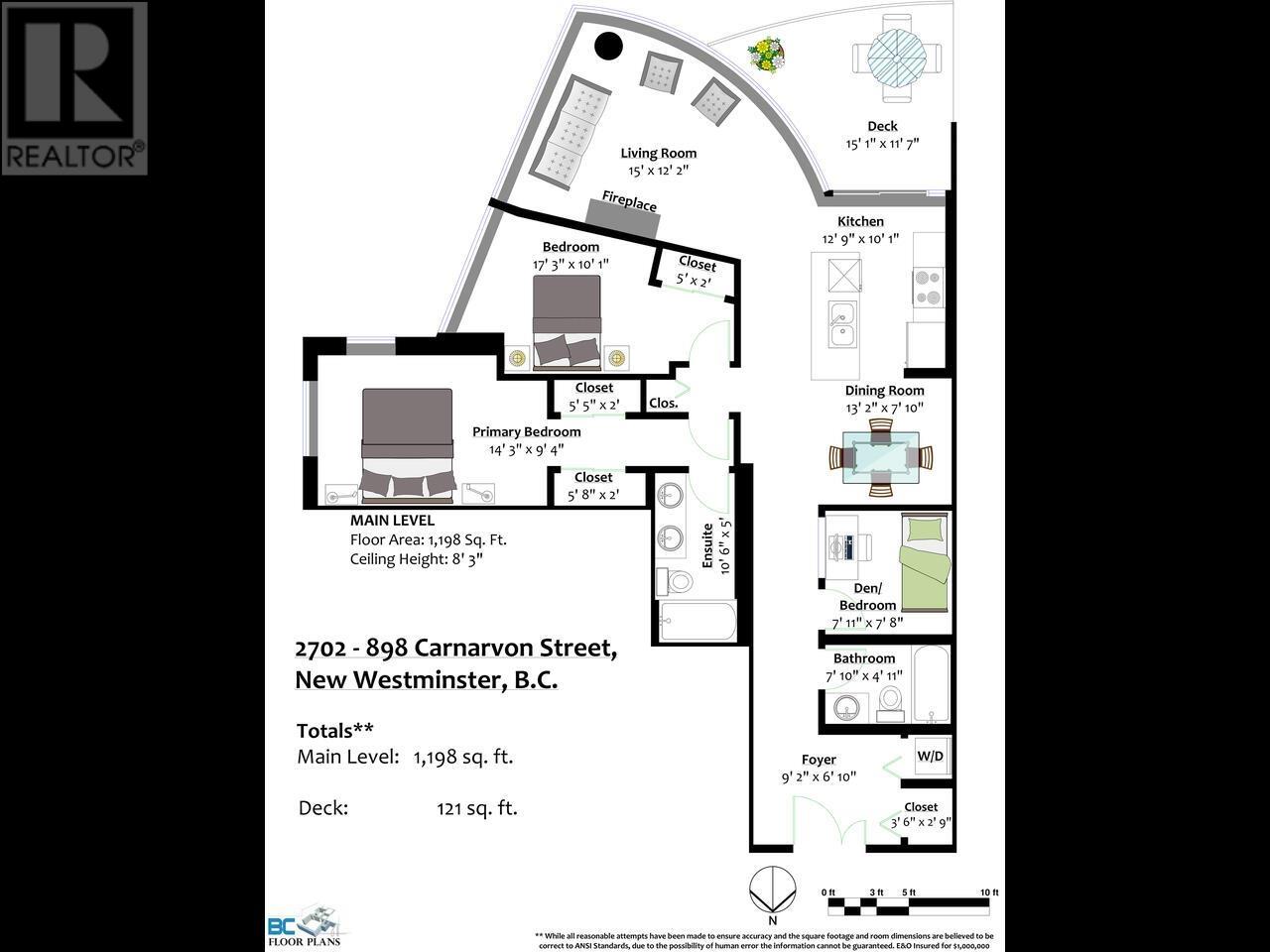 2702 898 Carnarvon Street, New Westminster, British Columbia  V3M 0C3 - Photo 3 - R2817278