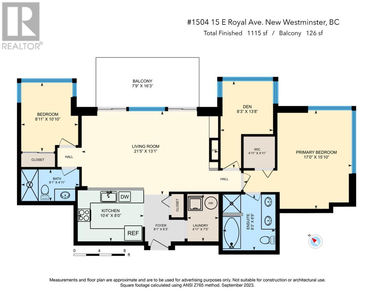 1504 15 E Royal Avenue, New Westminster, British Columbia  V3L 0A9 - Photo 2 - R2818284