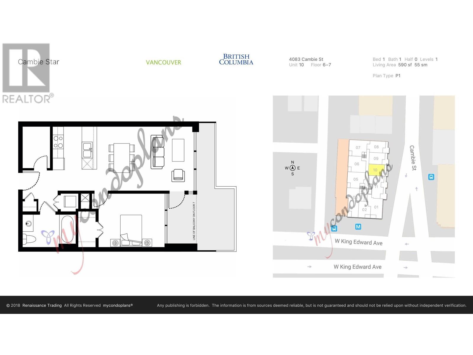 710 4083 Cambie Street, Vancouver, British Columbia  V5Z 2X9 - Photo 28 - R2818543