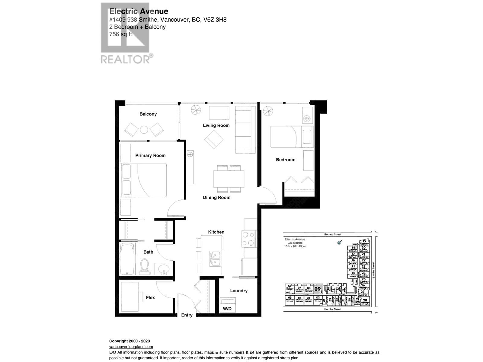 1409 938 Smithe Street, Vancouver, British Columbia  V6Z 3H8 - Photo 20 - R2818940