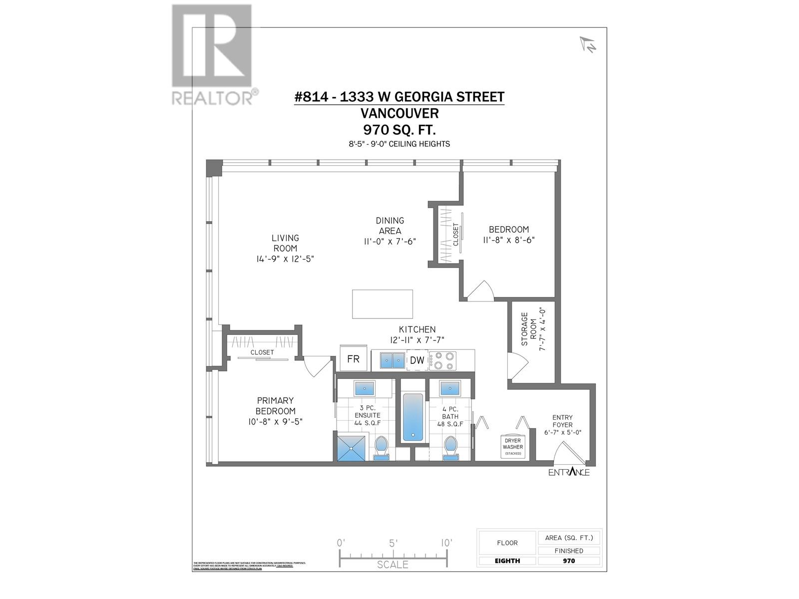 814 1333 W Georgia Street, Vancouver, British Columbia  V6E 4V3 - Photo 26 - R2819216