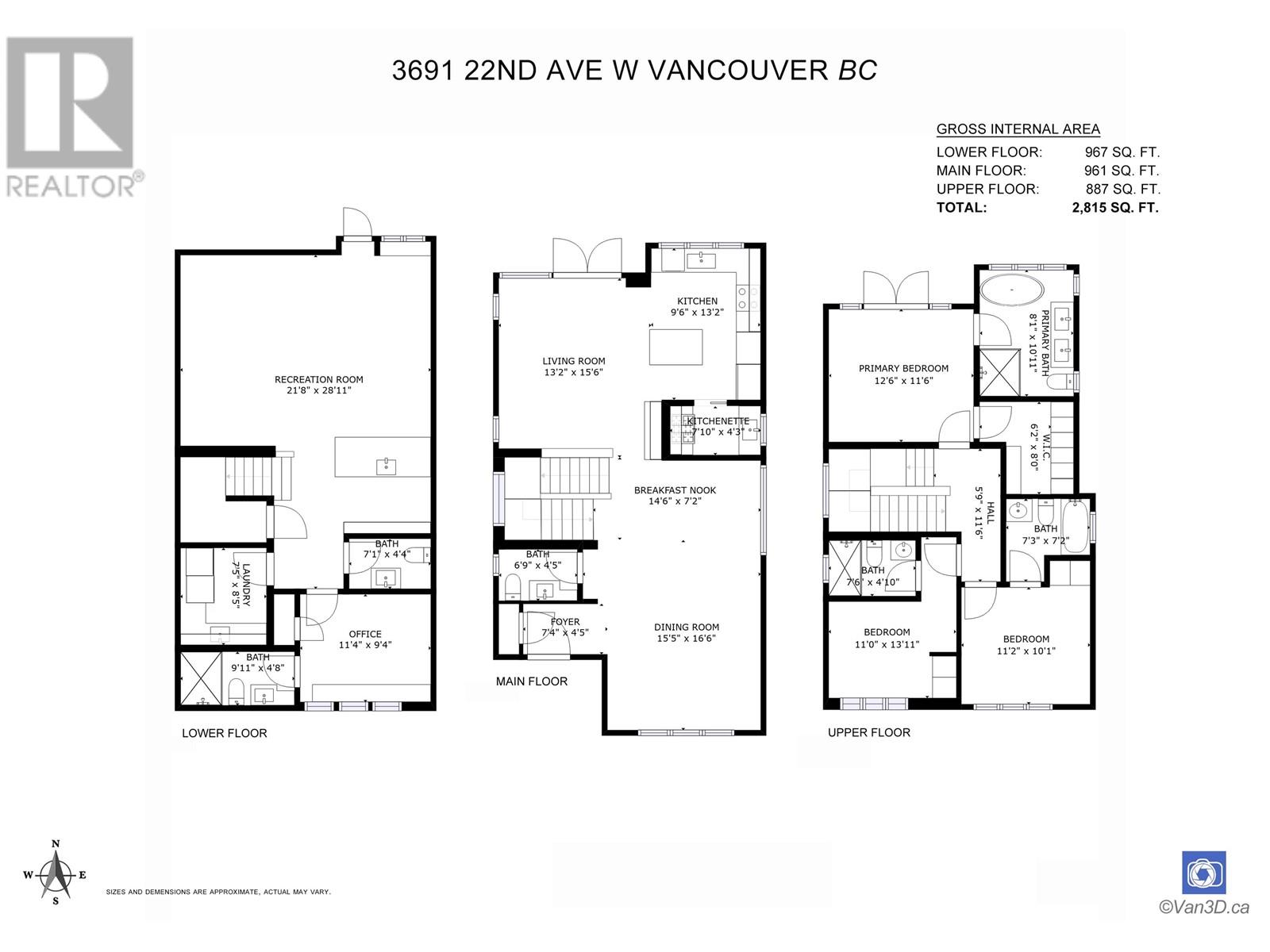 3691 W 22nd Avenue, Vancouver, British Columbia  V6S 1J5 - Photo 37 - R2819397