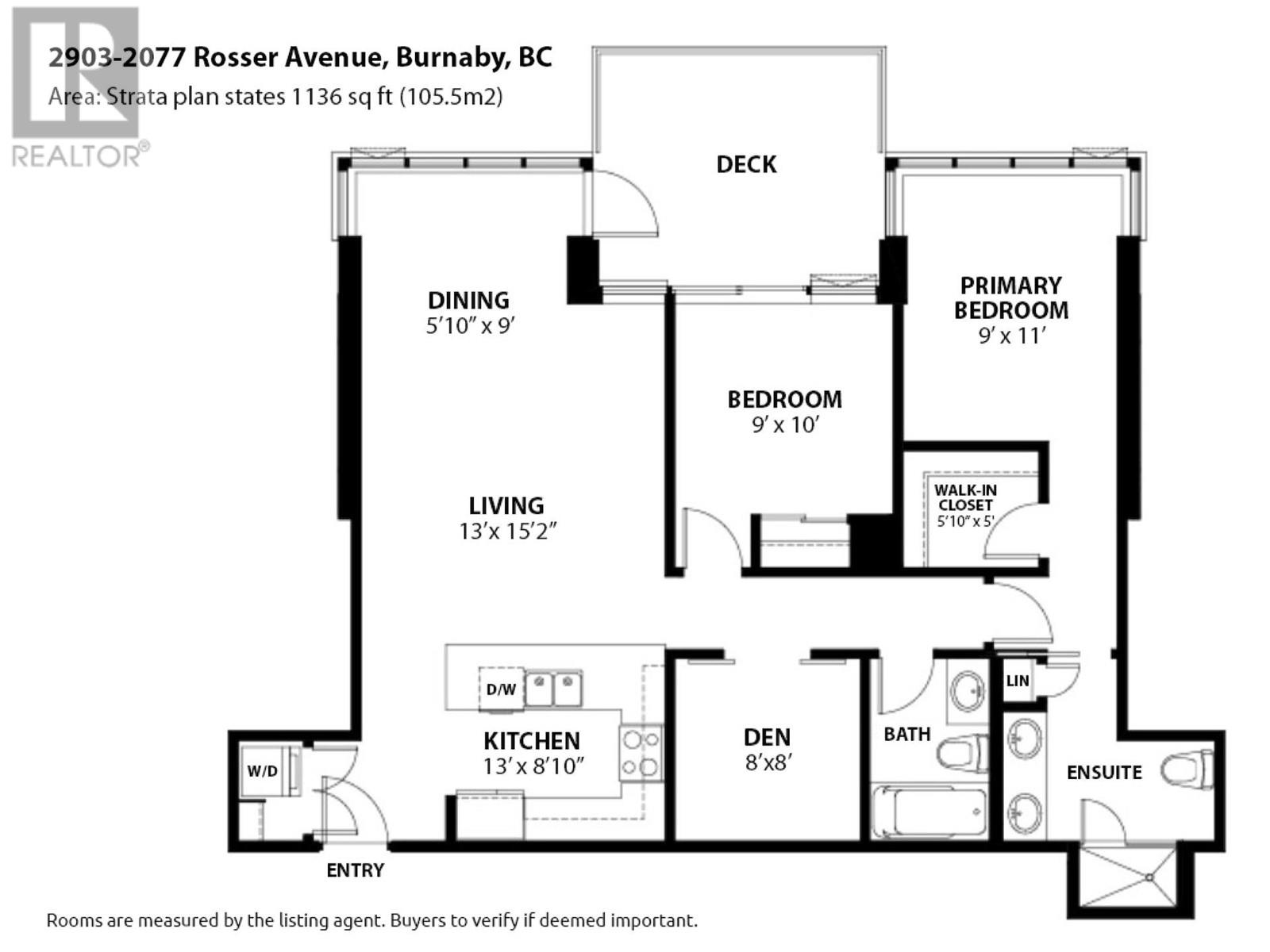 2903 2077 Rosser Avenue, Burnaby, British Columbia  V5C 0G6 - Photo 15 - R2819812