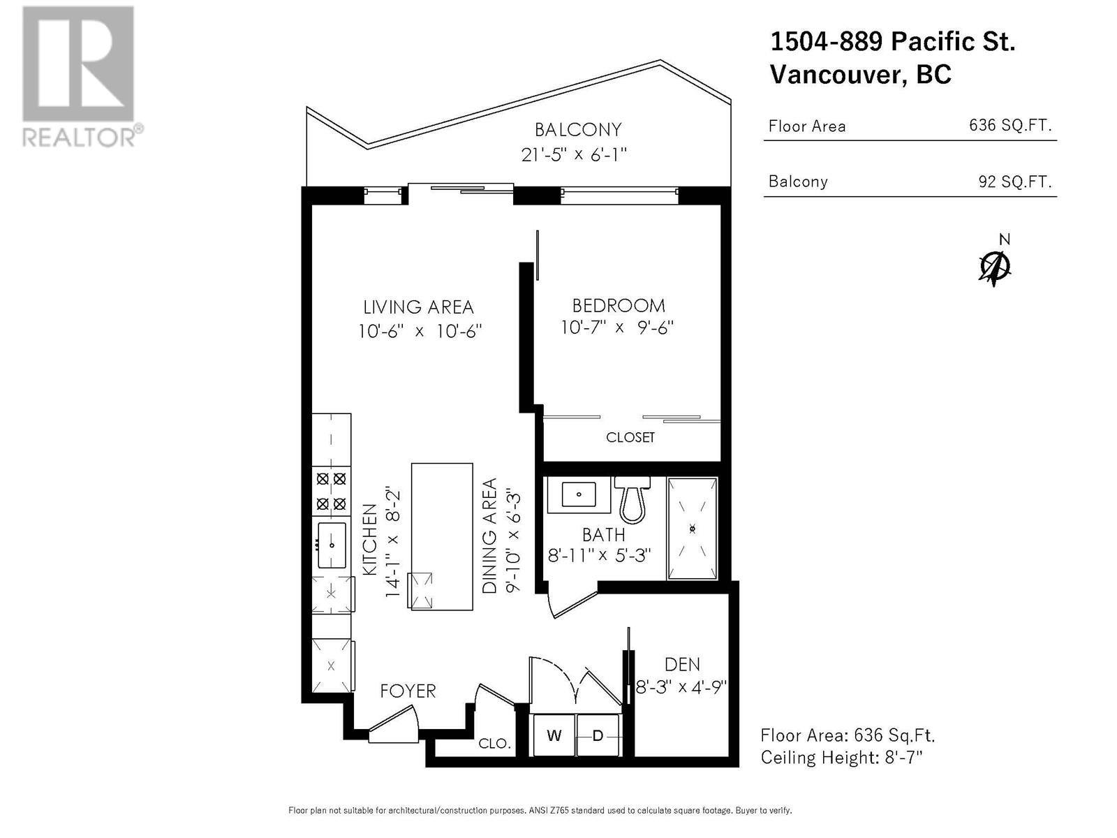 1504 889 Pacific Street, Vancouver, British Columbia  V6Z 1C3 - Photo 40 - R2819720