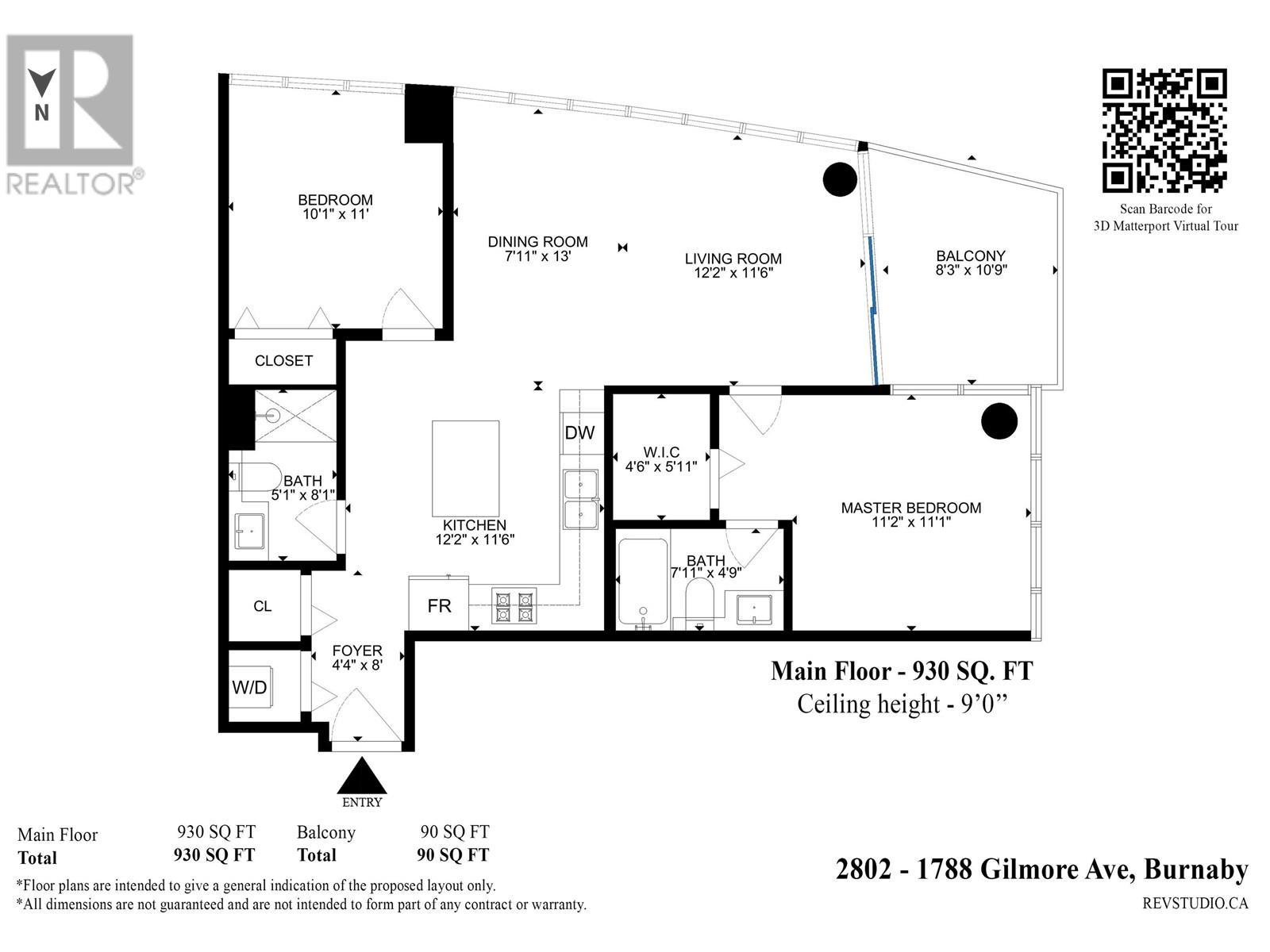 2802 1788 Gilmore Avenue, Burnaby, British Columbia  V5C 0L5 - Photo 11 - R2820293