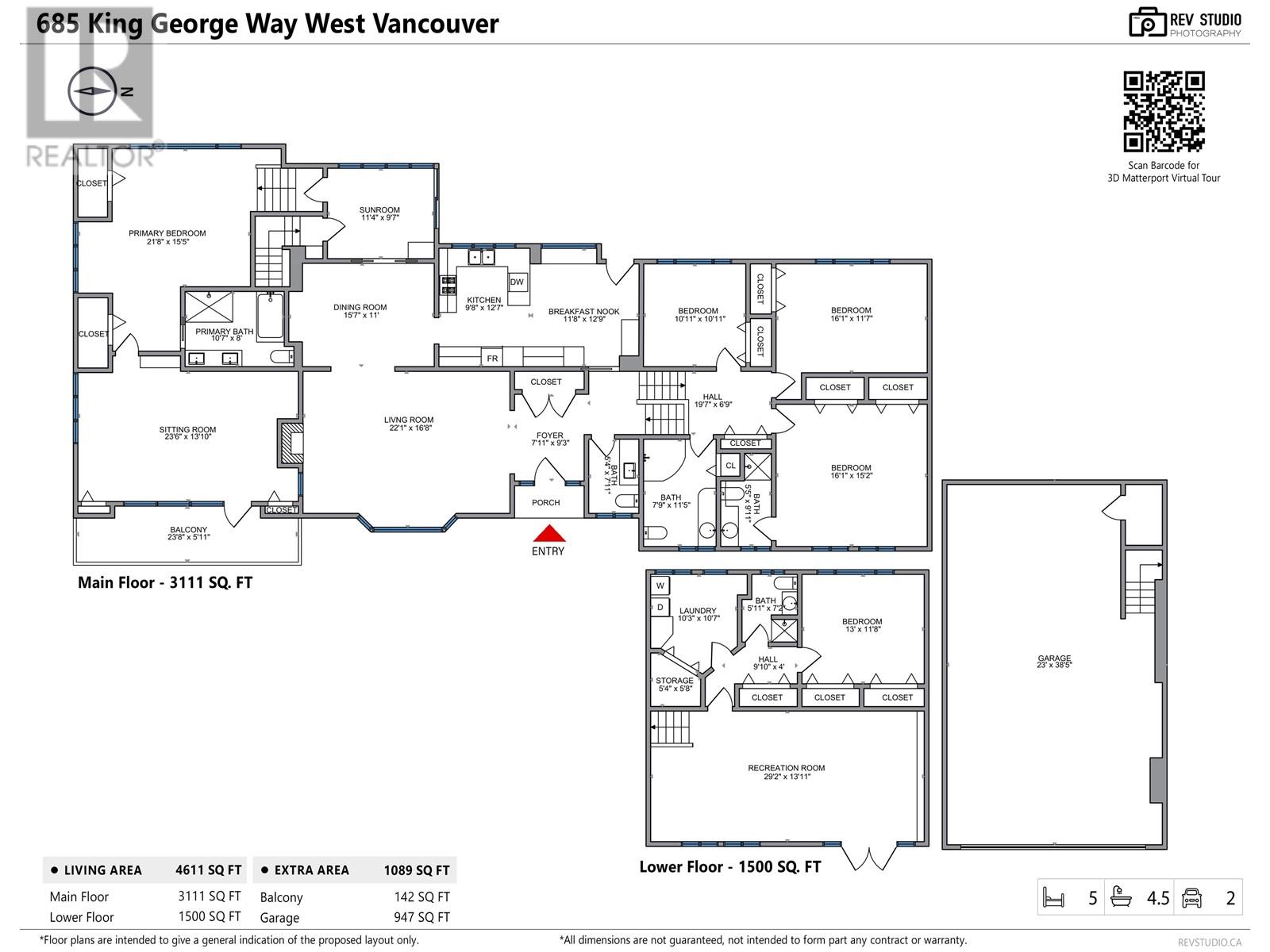 685 King Georges Way, West Vancouver, British Columbia  V7S 1S2 - Photo 33 - R2819655