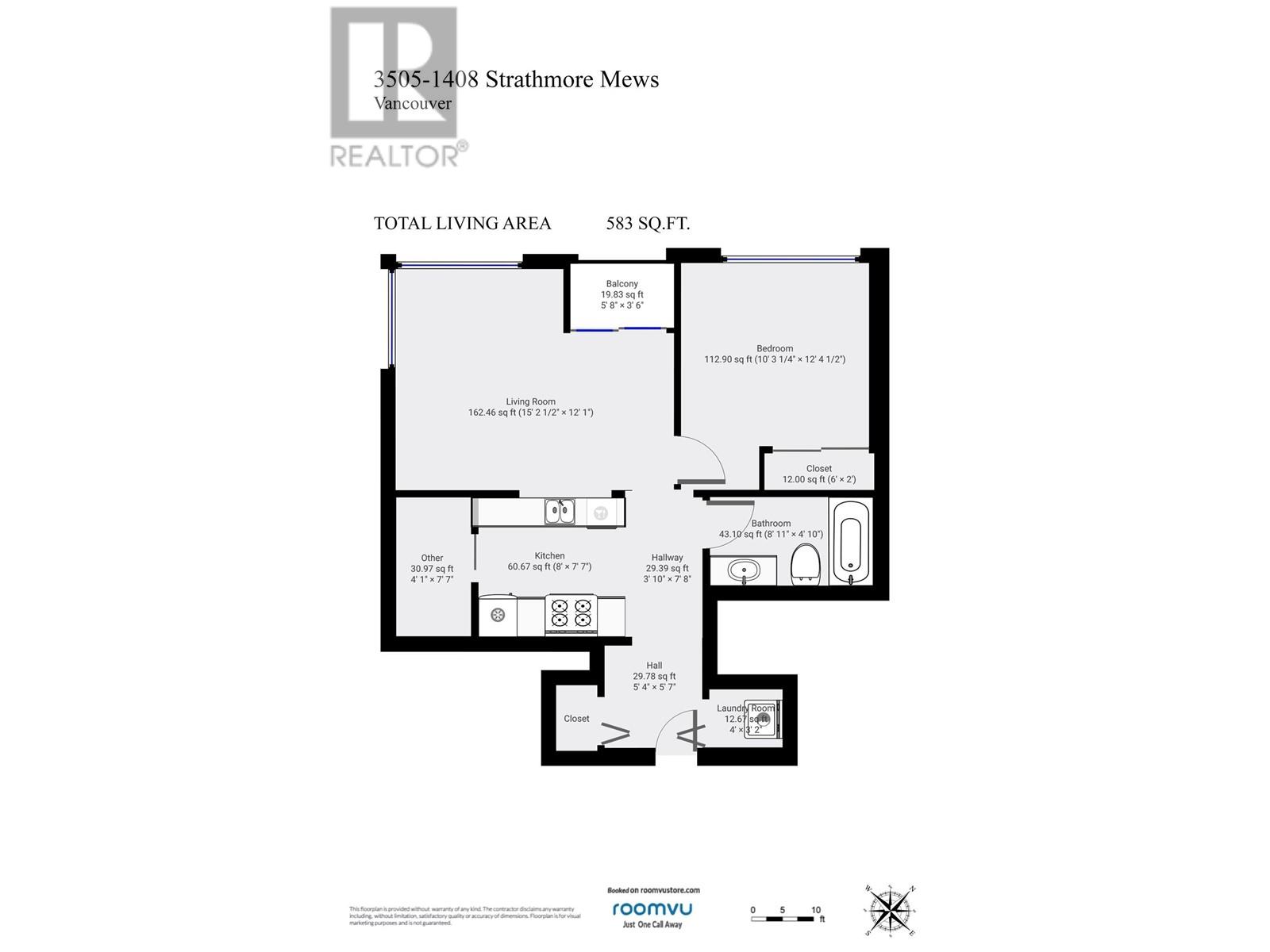 3505 1408 Strathmore Mews, Vancouver, British Columbia  V6Z 3A9 - Photo 10 - R2815545