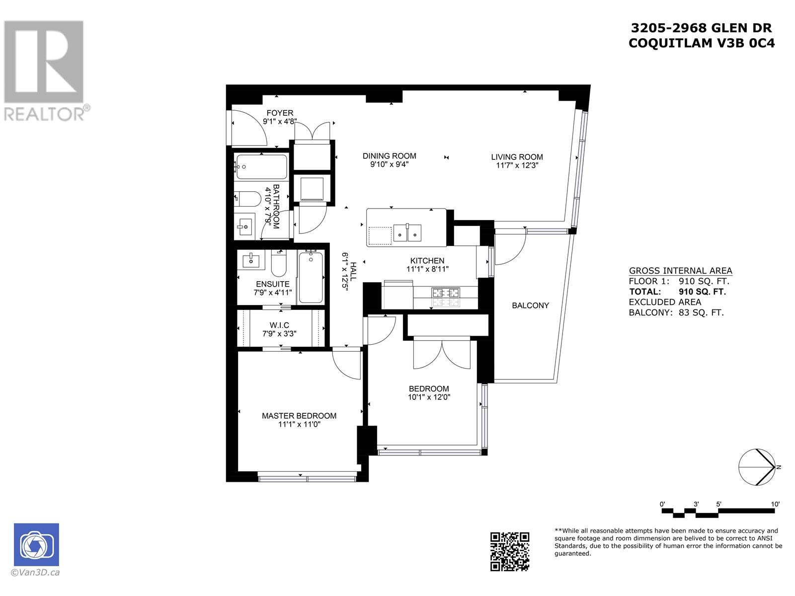 3205 2968 Glen Drive, Coquitlam, British Columbia  V3B 0C4 - Photo 28 - R2821180