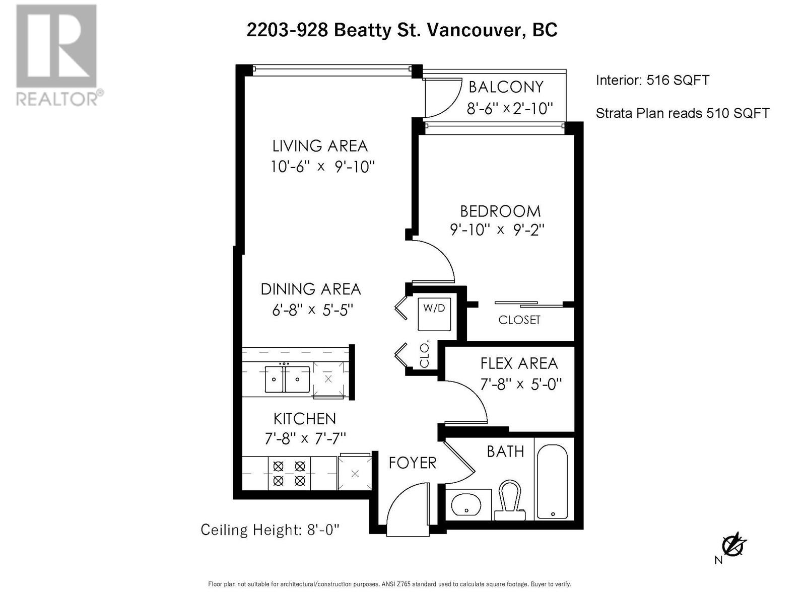 2203 928 Beatty Street, Vancouver, British Columbia  V6Z 3G6 - Photo 15 - R2821868