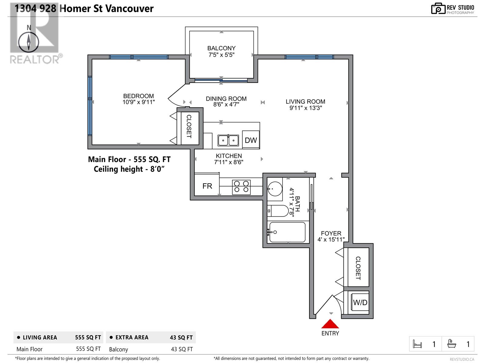 1304 928 Homer Street, Vancouver, British Columbia  V6B 1T7 - Photo 30 - R2821614