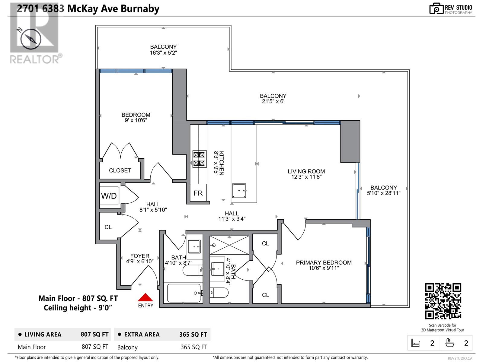 2701 6383 Mckay Avenue, Burnaby, British Columbia  V5H 0H8 - Photo 35 - R2820332