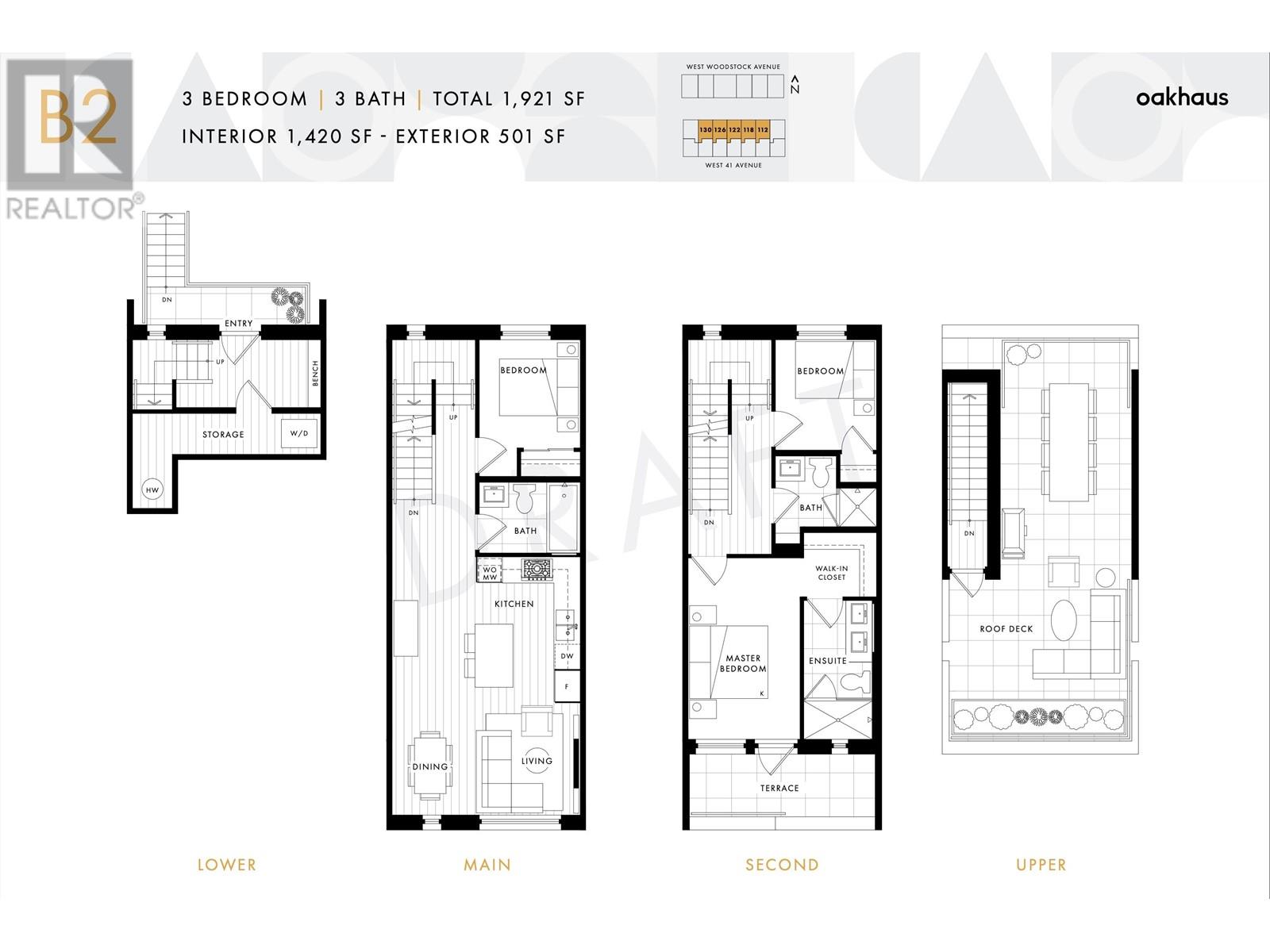 Listing Picture 6 of 6 : 6 128 W WOODSTOCK AVENUE, Vancouver / 溫哥華 - 魯藝地產 Yvonne Lu Group - MLS Medallion Club Member