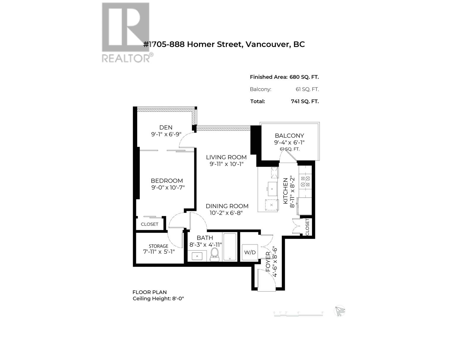 1705 888 Homer Street, Vancouver, British Columbia  V6B 0H7 - Photo 23 - R2822641