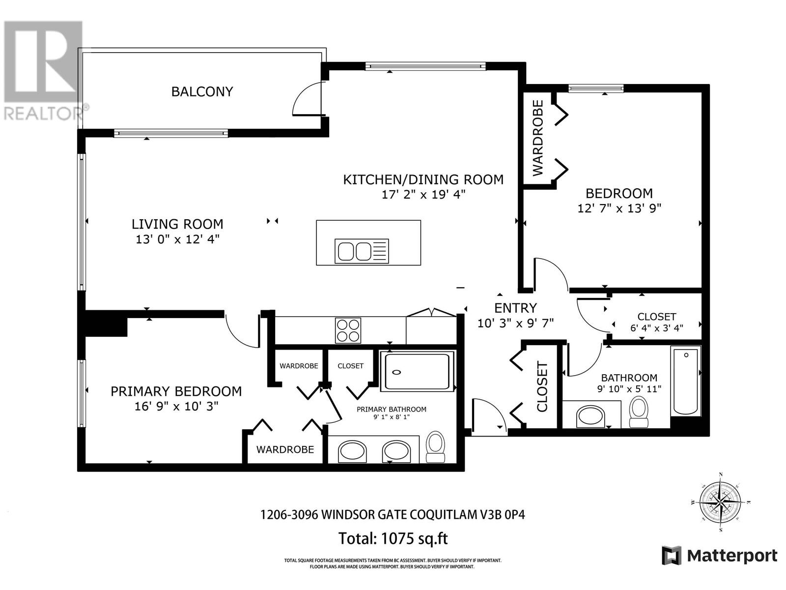 1206 3096 Windsor Gate, Coquitlam, British Columbia  V3B 0P4 - Photo 38 - R2821546