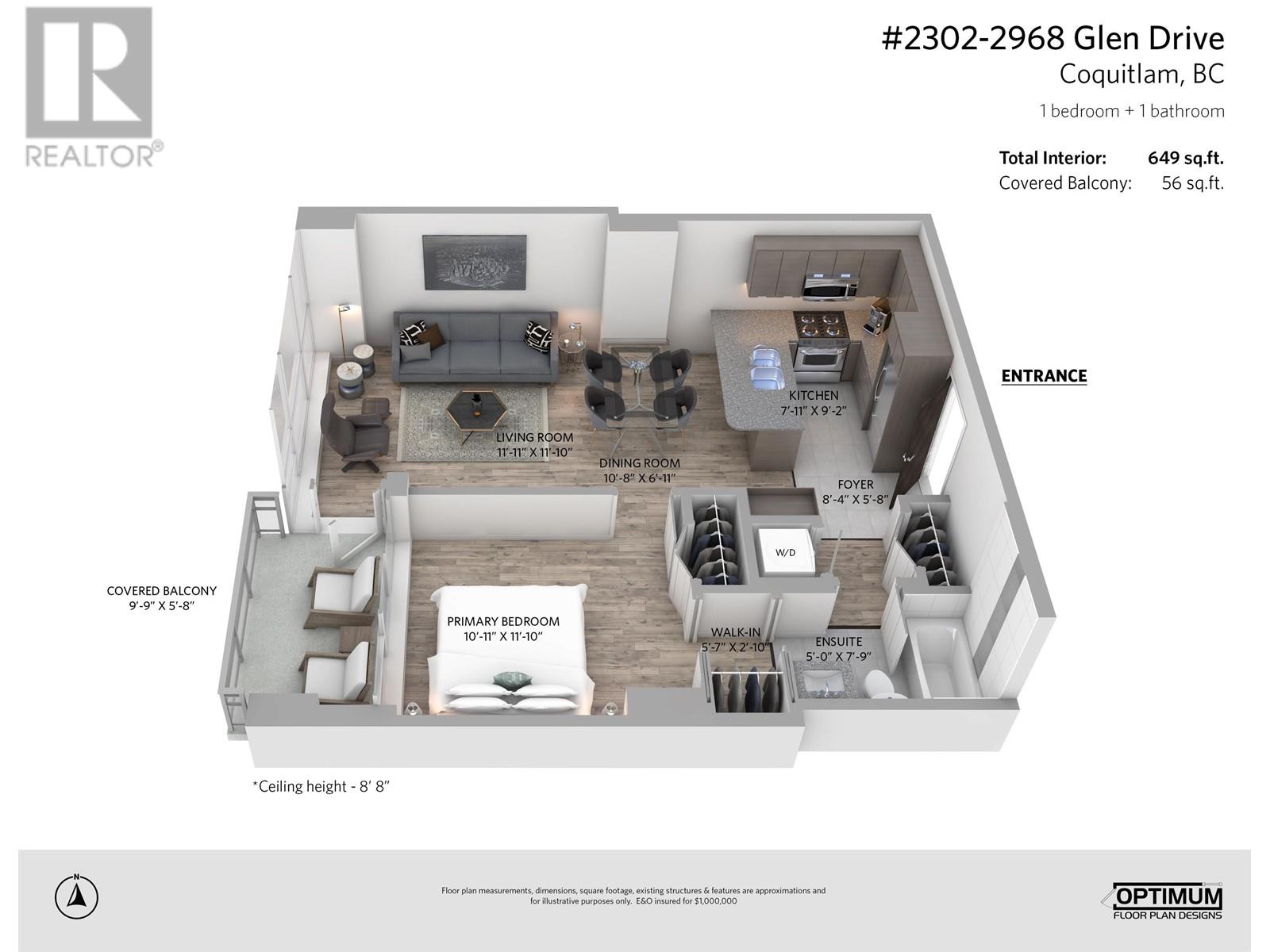 2302 2968 Glen Drive, Coquitlam, British Columbia  V3B 0C4 - Photo 12 - R2822903