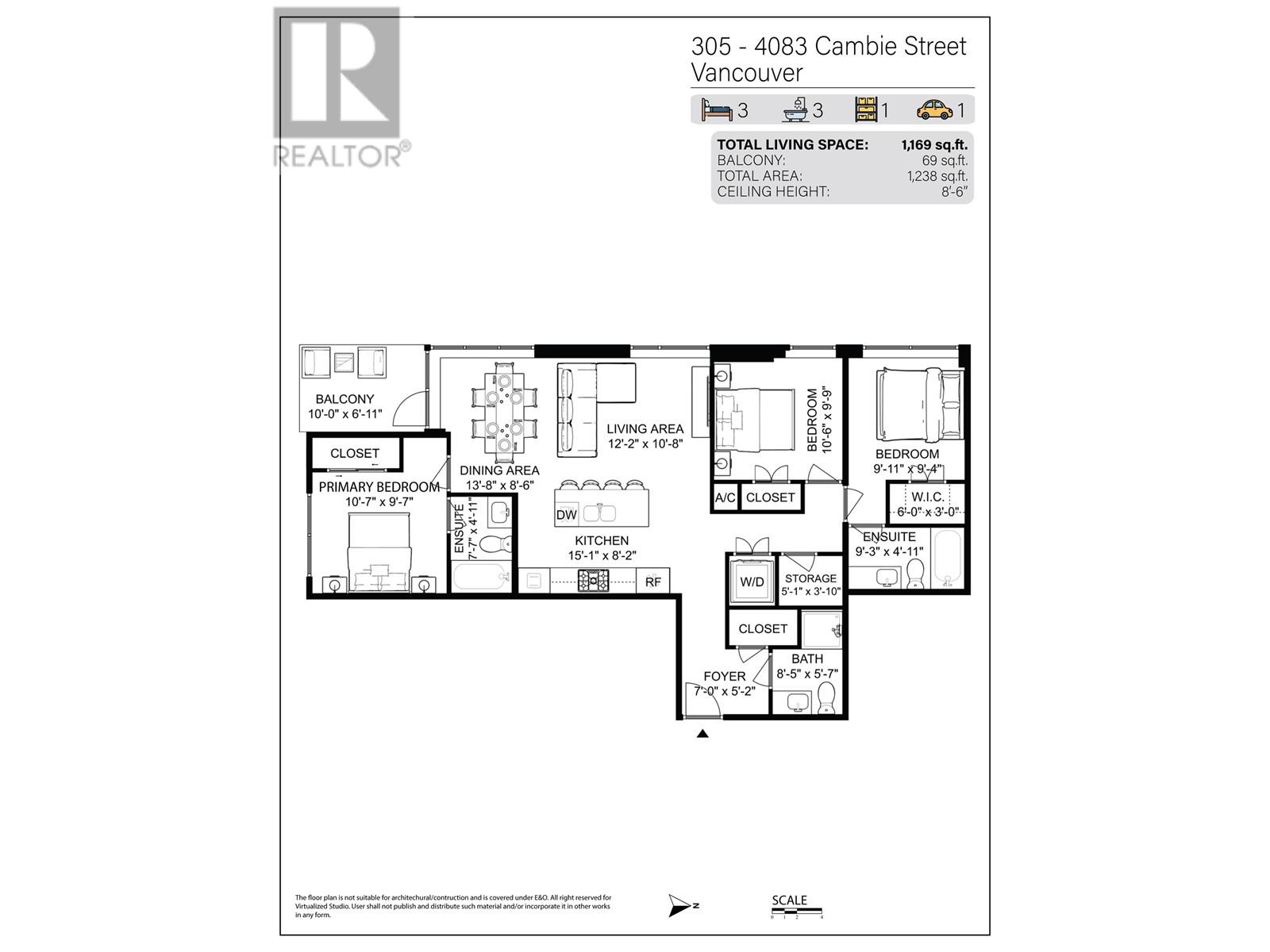 305 4083 Cambie Street, Vancouver, British Columbia  V5Z 2X9 - Photo 23 - R2823115