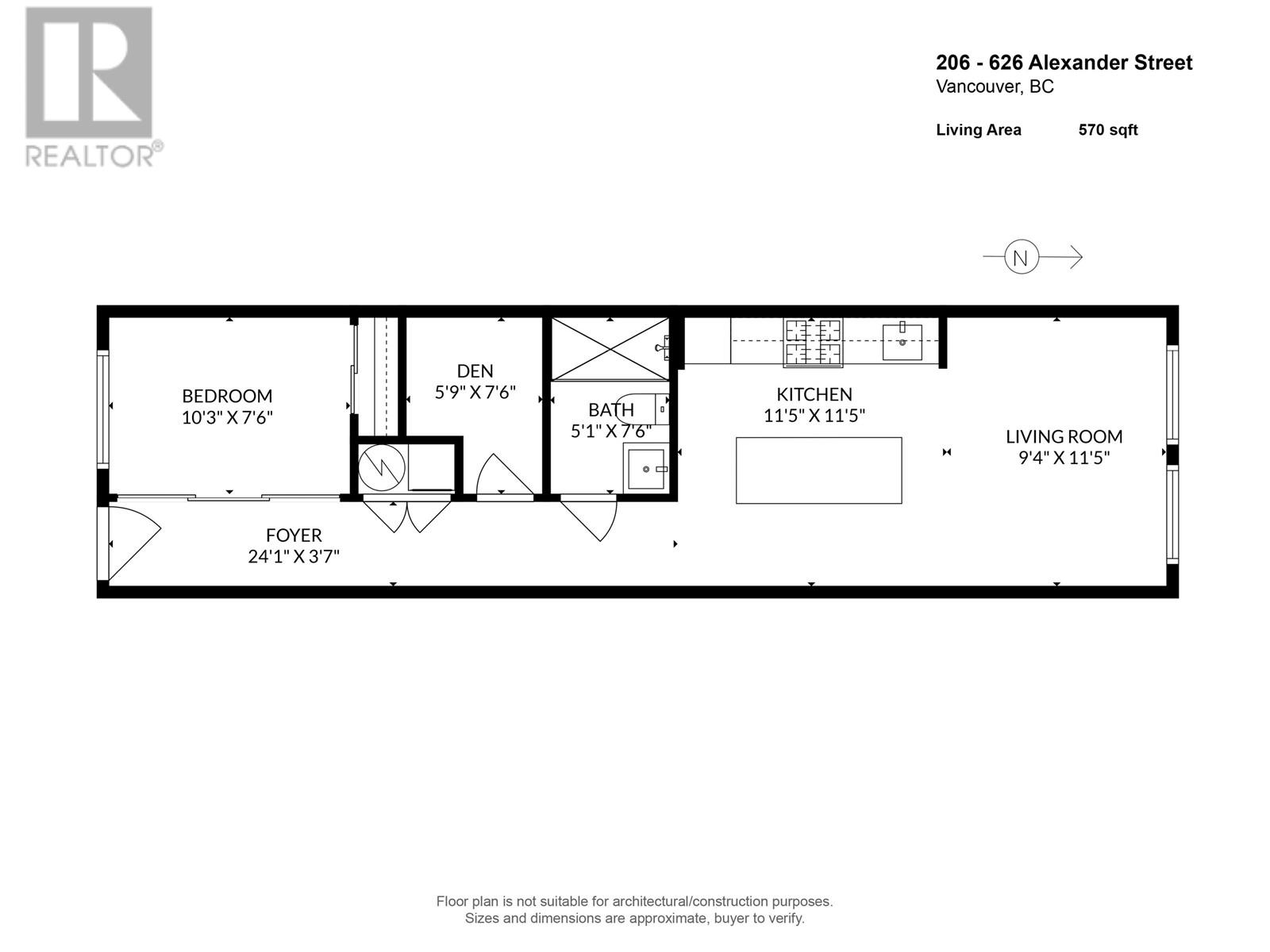 206 626 Alexander Street, Vancouver, British Columbia  V6A 1C9 - Photo 15 - R2823133