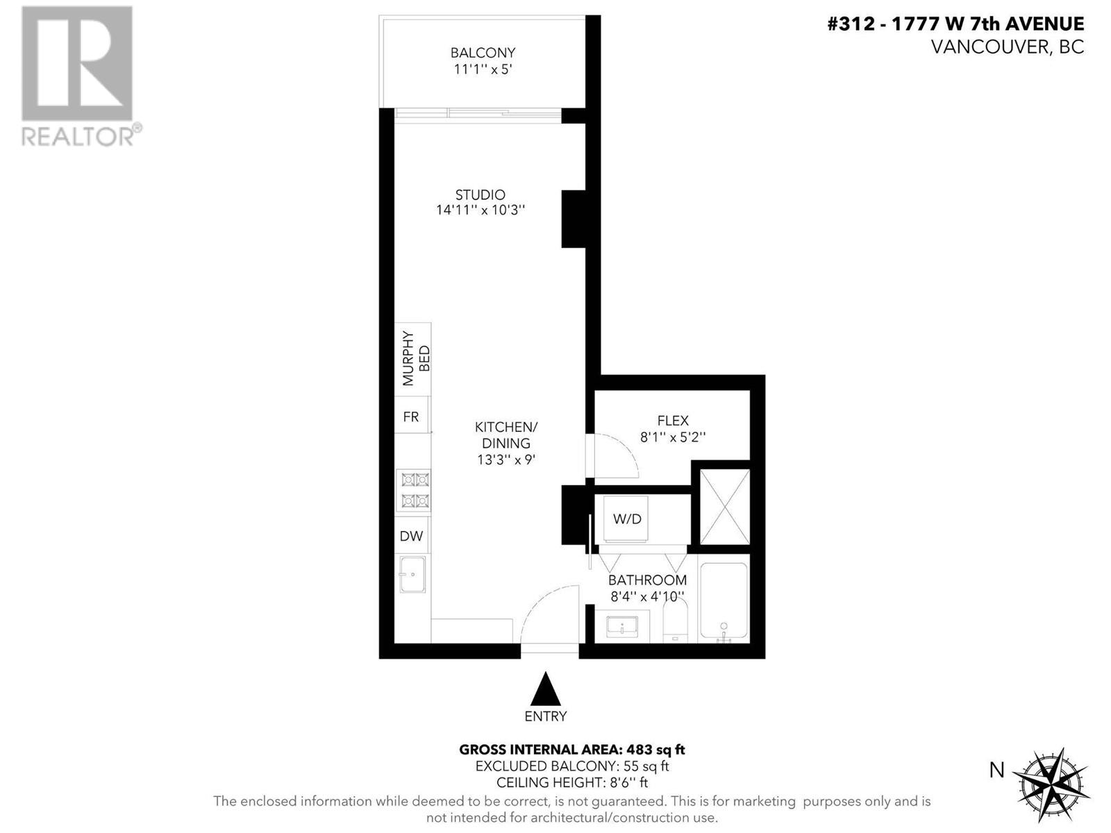 312 1777 W 7th Avenue, Vancouver, British Columbia  V6J 0E5 - Photo 28 - R2823206