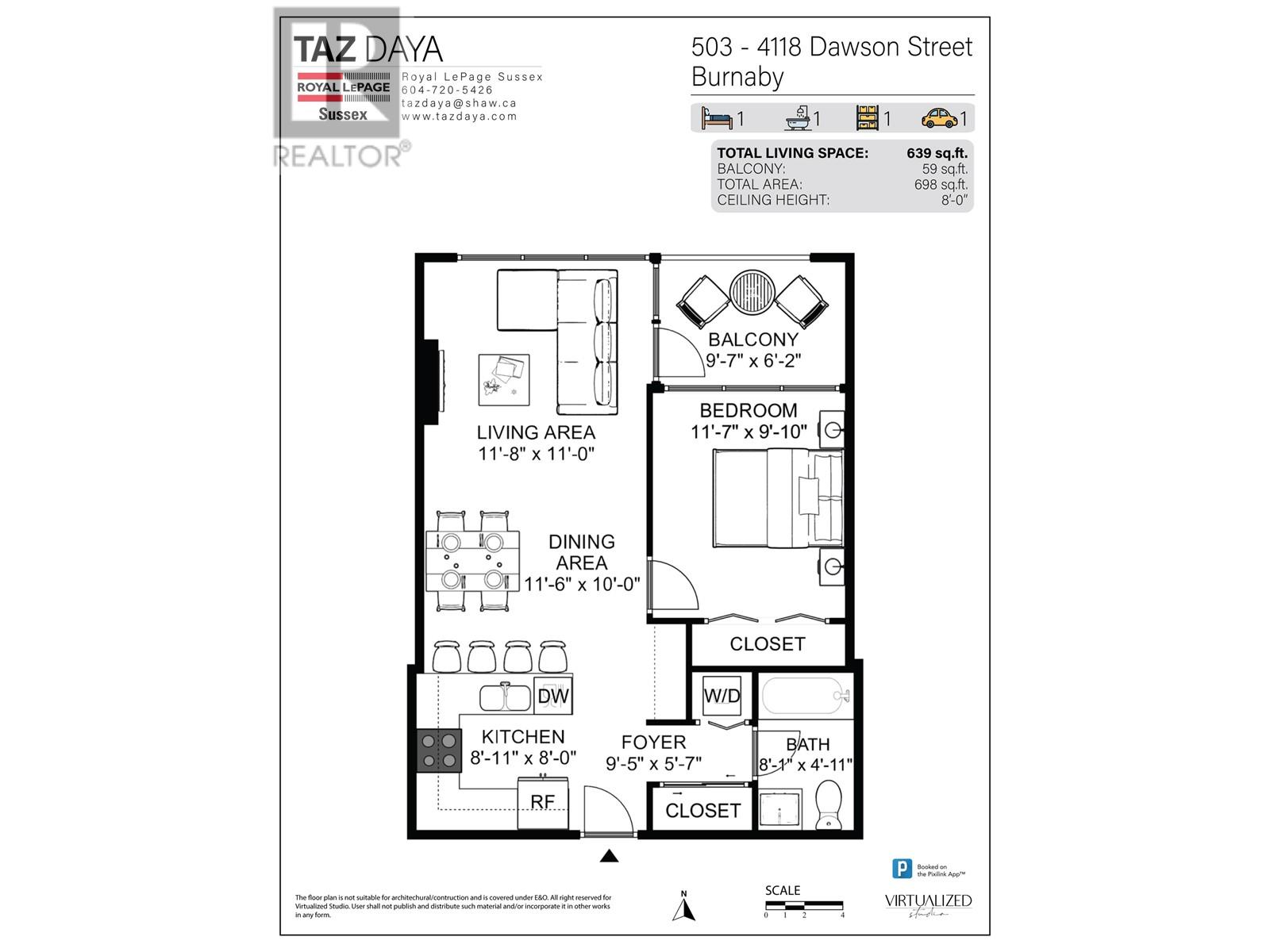 503 4118 Dawson Street, Burnaby, British Columbia  V5C 0A3 - Photo 20 - R2823508